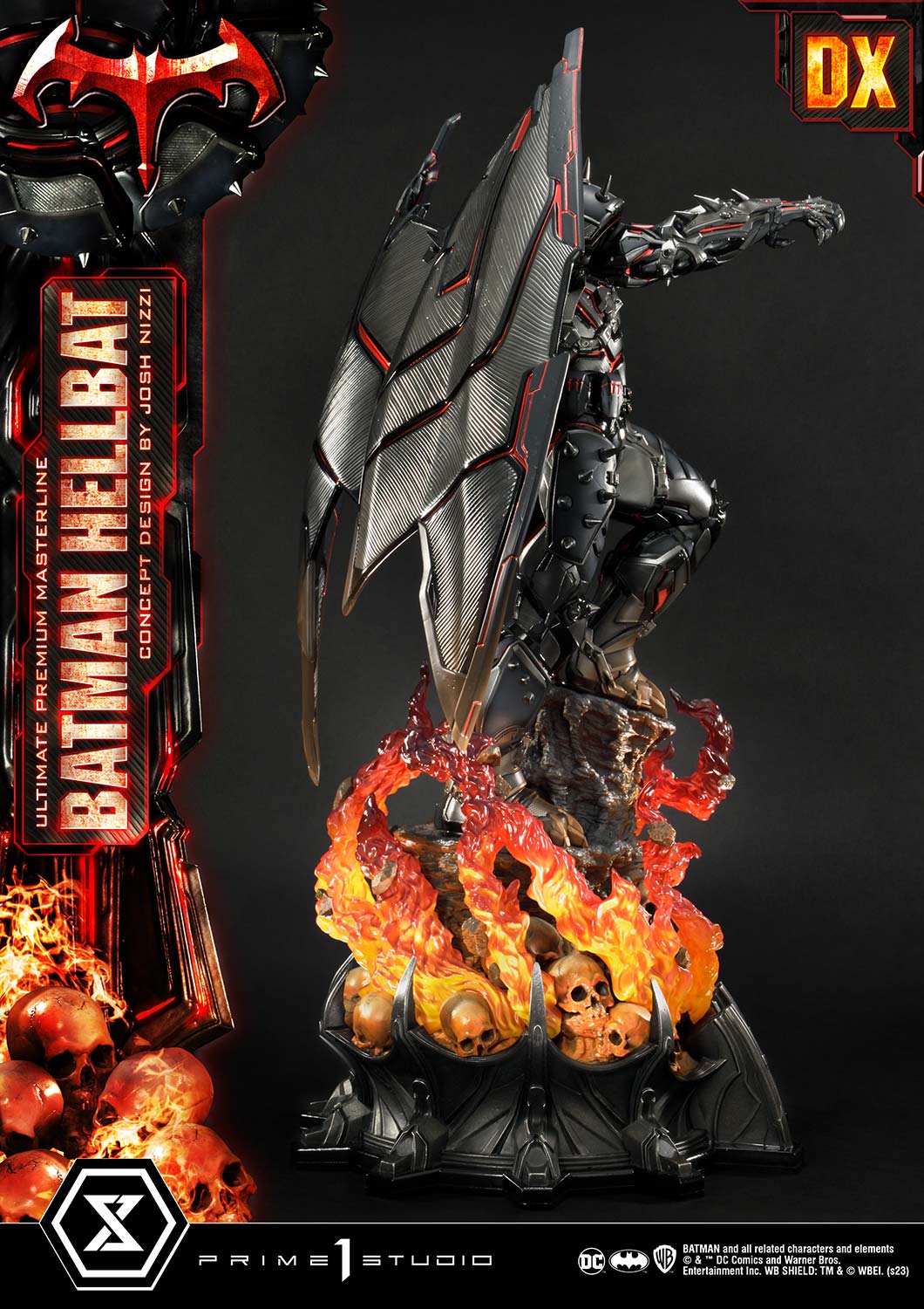 PRE-ORDER Prime1 Studio - Ultimate Premium Masterline - Batman: Comics - Batman Hellbat: Deluxe Bonus Ver.