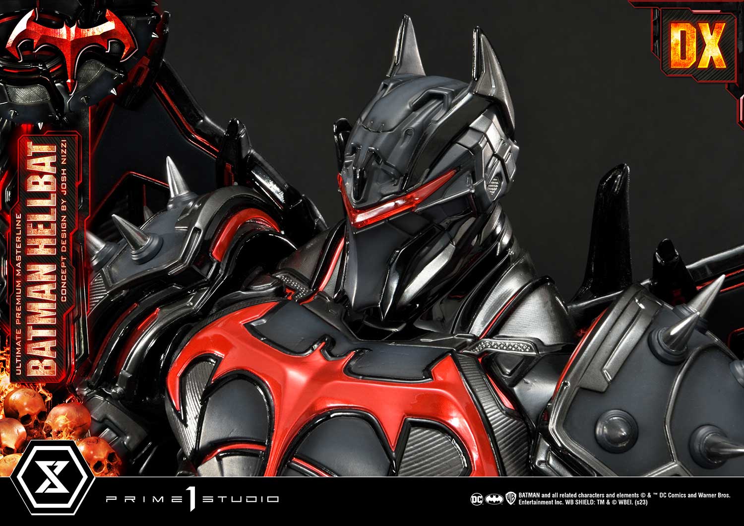 PRE-ORDER Prime1 Studio - Ultimate Premium Masterline - Batman: Comics - Batman Hellbat: Deluxe Ver.