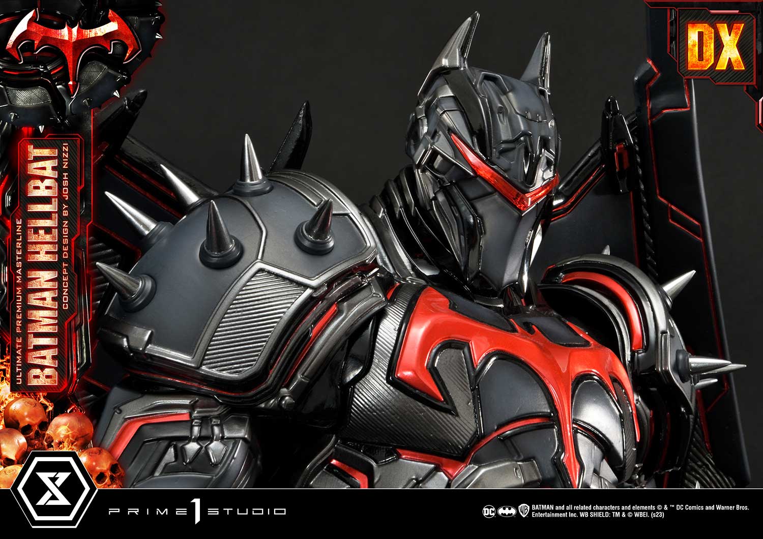 PRE-ORDER Prime1 Studio - Ultimate Premium Masterline - Batman: Comics - Batman Hellbat: Deluxe Ver.