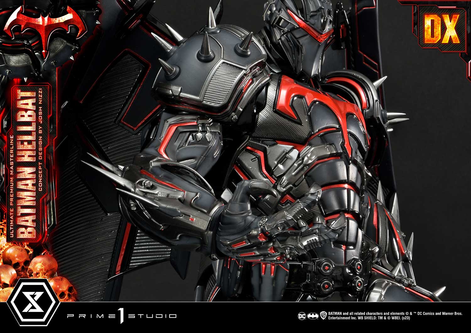 PRE-ORDER Prime1 Studio - Ultimate Premium Masterline - Batman: Comics - Batman Hellbat: Deluxe Ver.