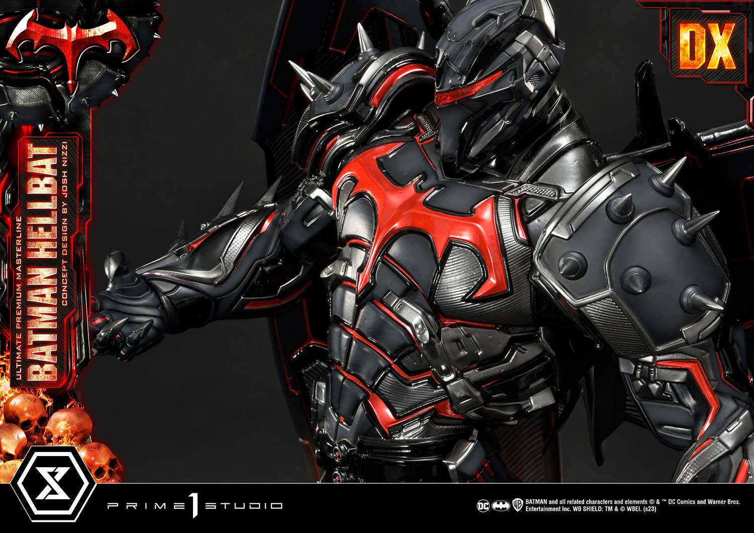 PRE-ORDER Prime1 Studio - Ultimate Premium Masterline - Batman: Comics - Batman Hellbat: Deluxe Ver.