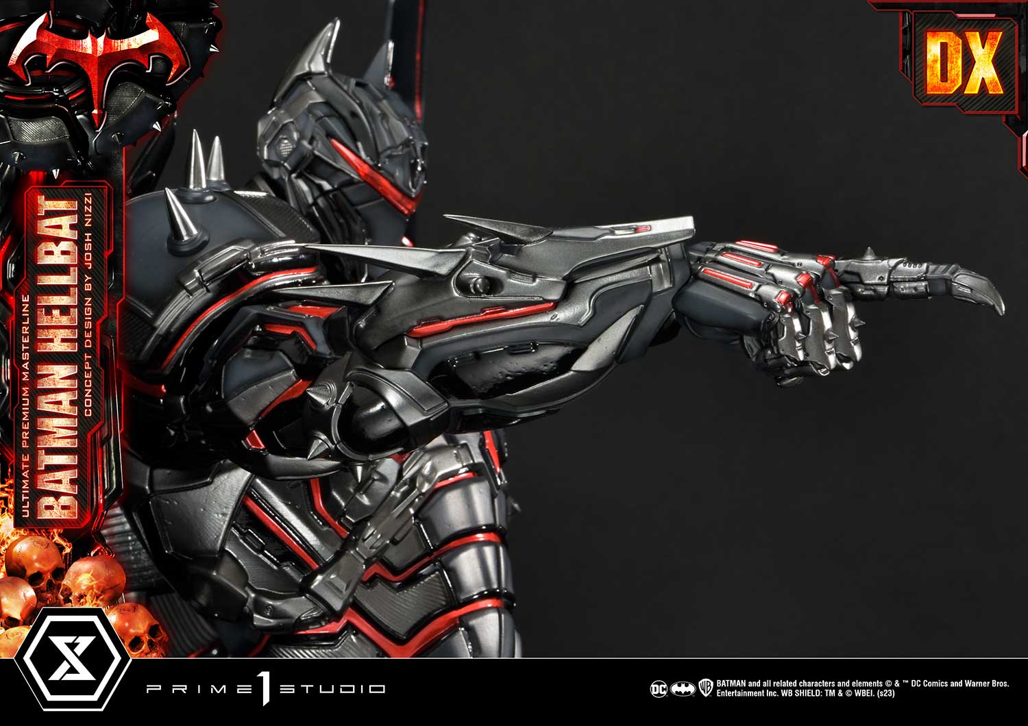 PRE-ORDER Prime1 Studio - Ultimate Premium Masterline - Batman: Comics - Batman Hellbat: Deluxe Bonus Ver.