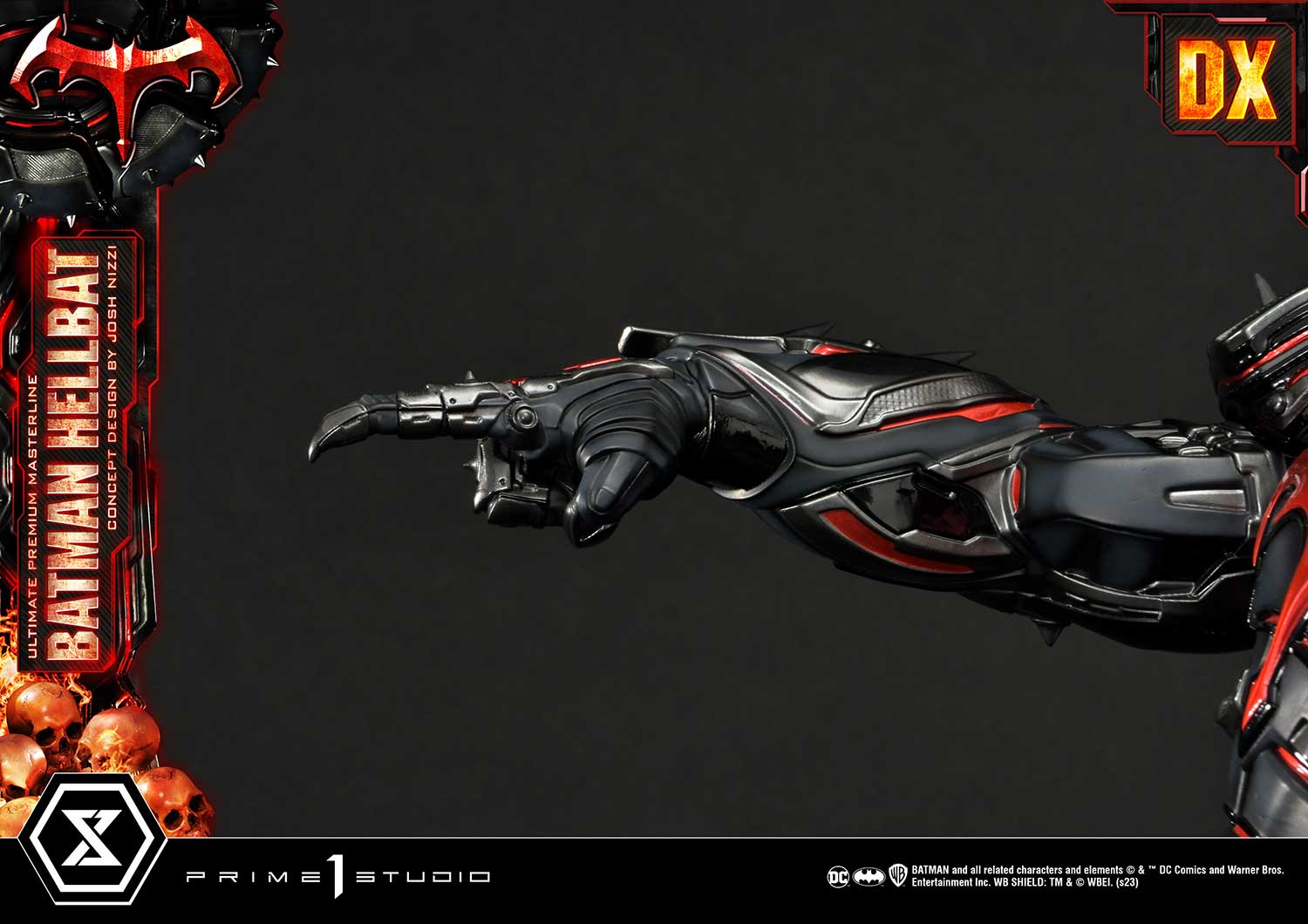 PRE-ORDER Prime1 Studio - Ultimate Premium Masterline - Batman: Comics - Batman Hellbat: Deluxe Bonus Ver.