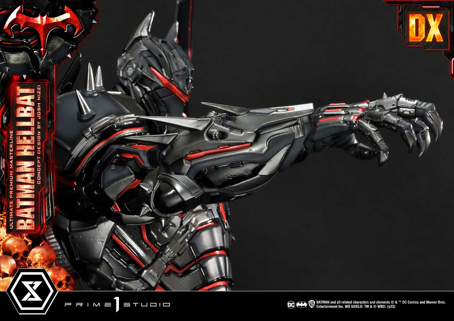 PRE-ORDER Prime1 Studio - Ultimate Premium Masterline - Batman: Comics - Batman Hellbat: Deluxe Bonus Ver.