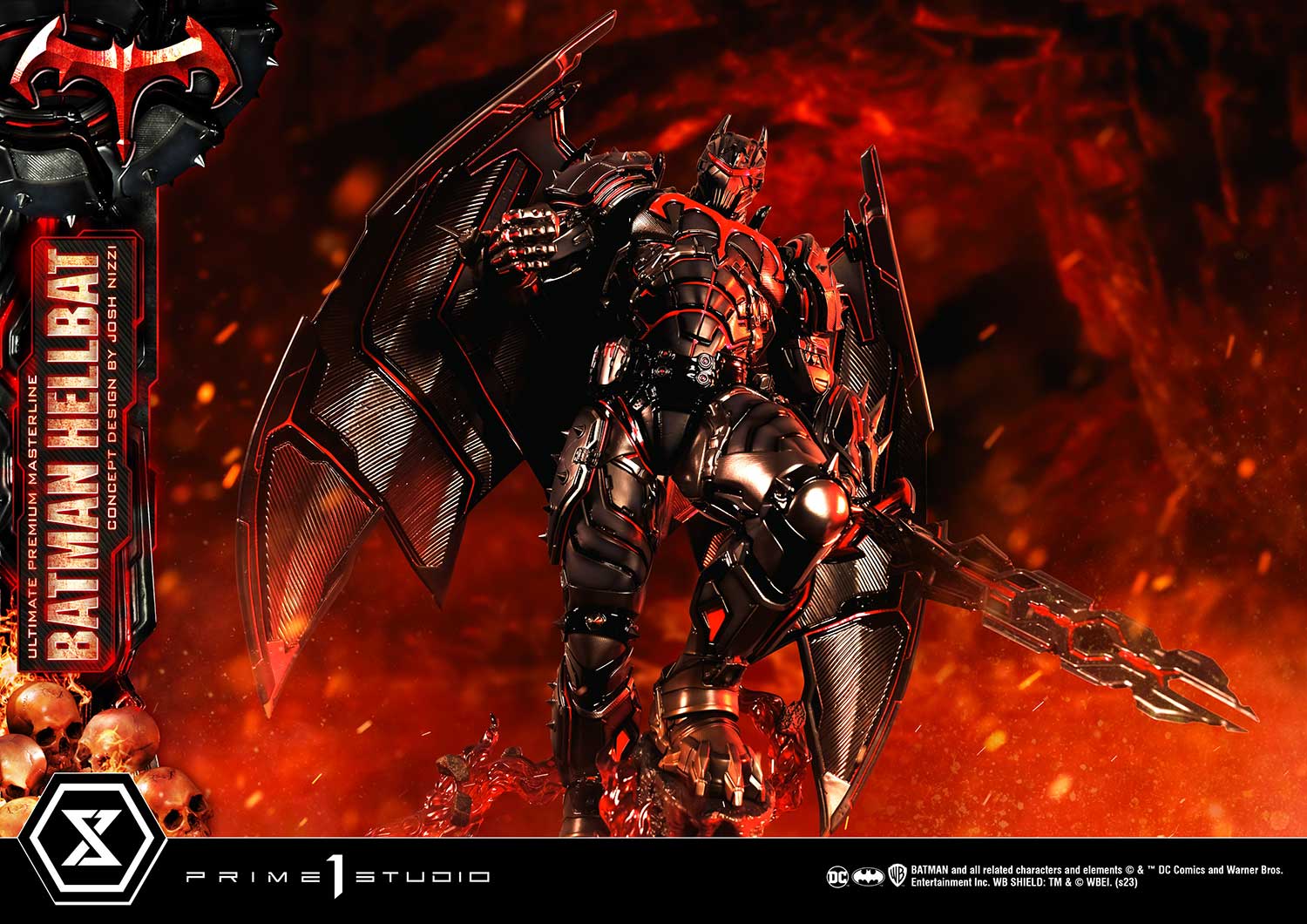 PRE-ORDER Prime1 Studio - Ultimate Premium Masterline - Batman: Comics - Batman Hellbat