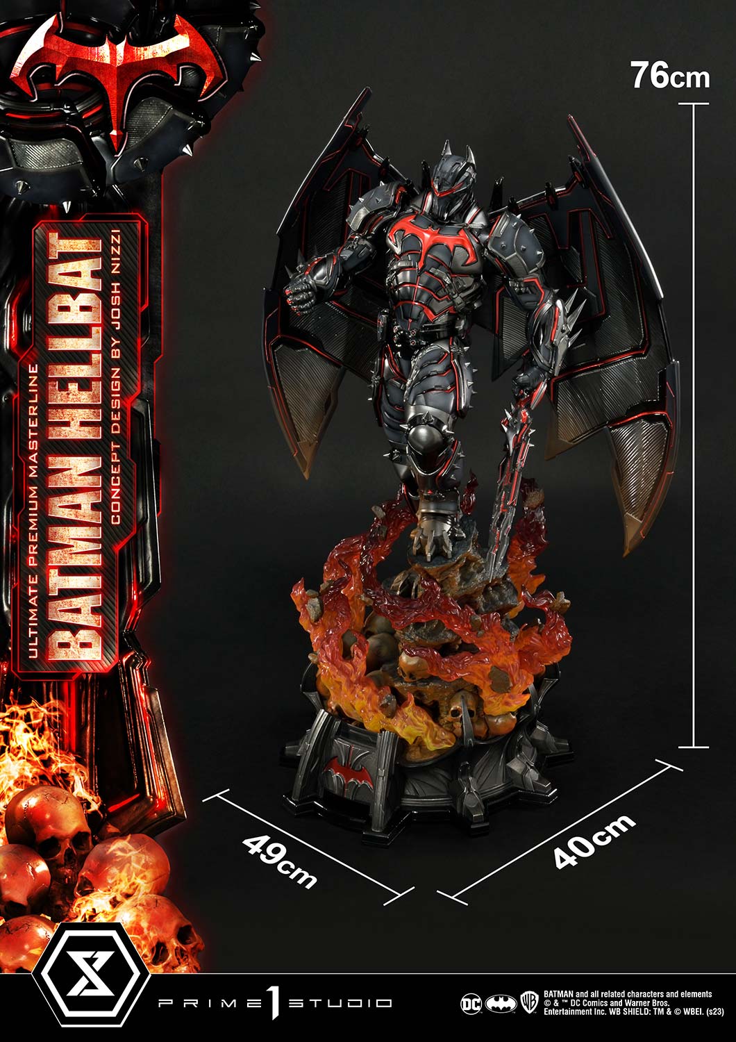 PRE-ORDER Prime1 Studio - Ultimate Premium Masterline - Batman: Comics - Batman Hellbat