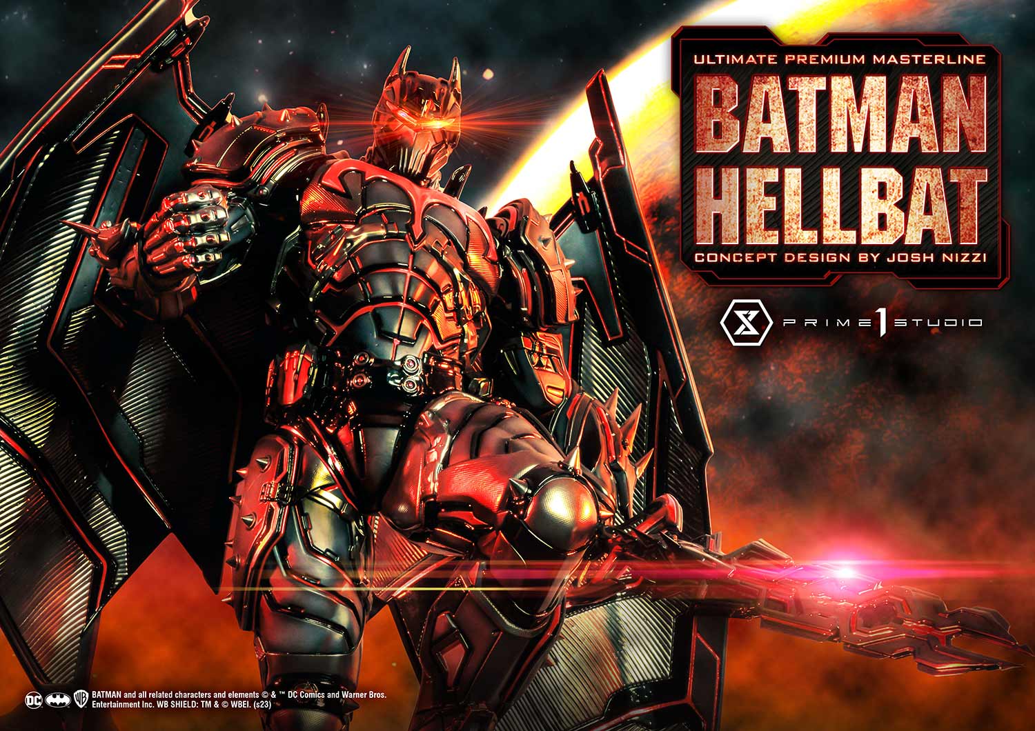 PRE-ORDER Prime1 Studio - Ultimate Premium Masterline - Batman: Comics - Batman Hellbat