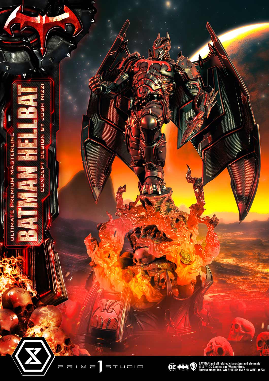 PRE-ORDER Prime1 Studio - Ultimate Premium Masterline - Batman: Comics - Batman Hellbat