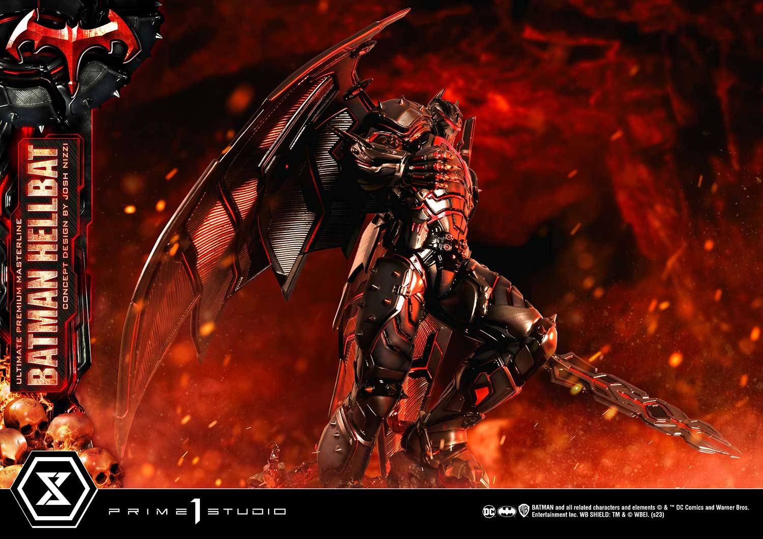 PRE-ORDER Prime1 Studio - Ultimate Premium Masterline - Batman: Comics - Batman Hellbat