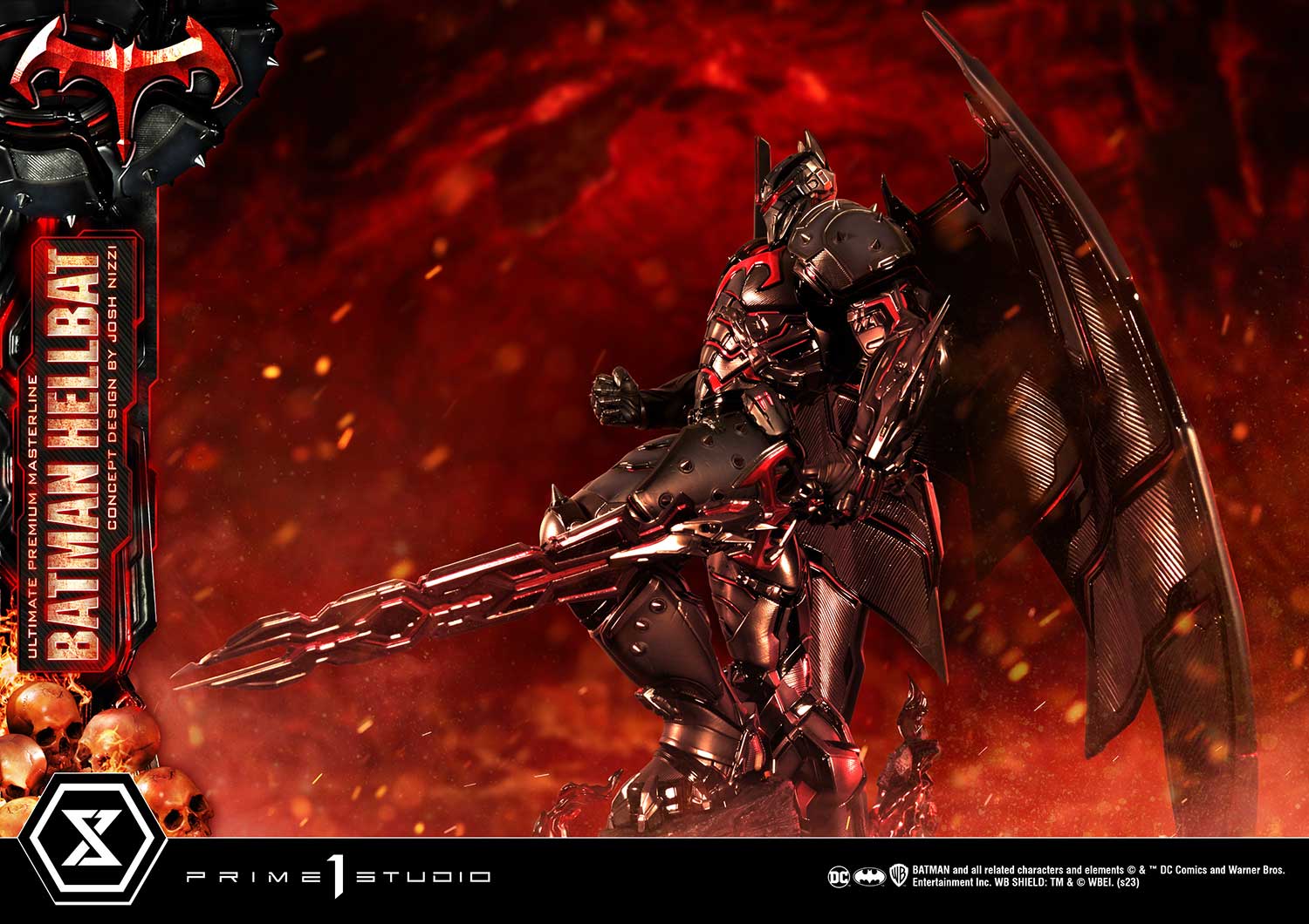 PRE-ORDER Prime1 Studio - Ultimate Premium Masterline - Batman: Comics - Batman Hellbat