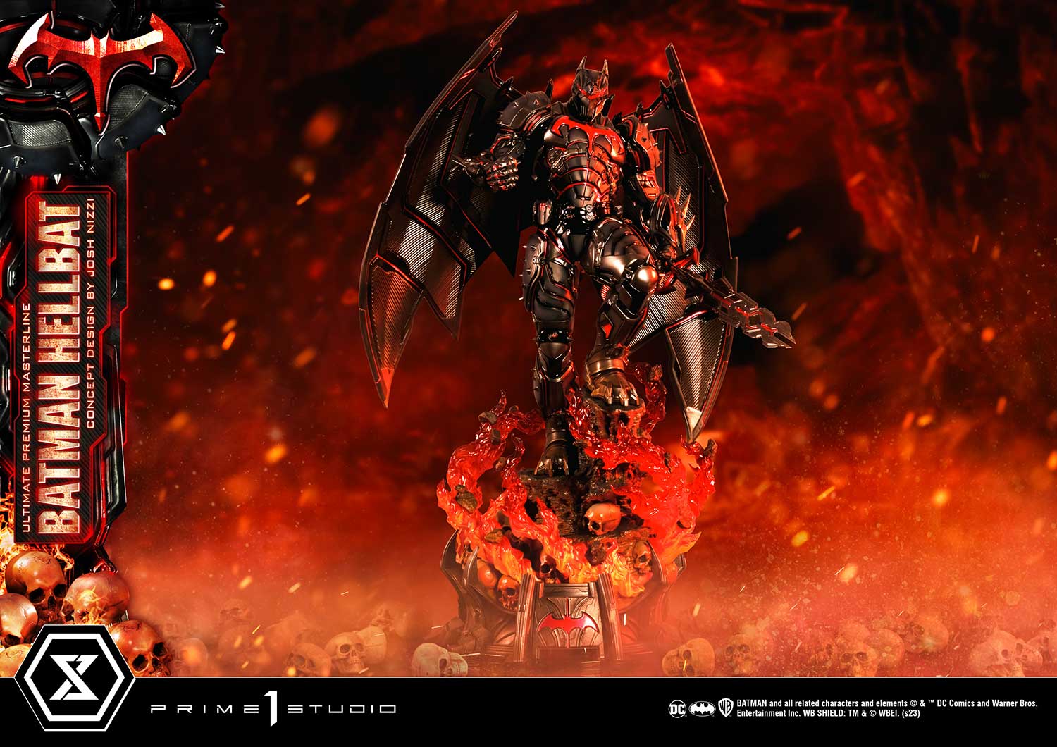 PRE-ORDER Prime1 Studio - Ultimate Premium Masterline - Batman: Comics - Batman Hellbat