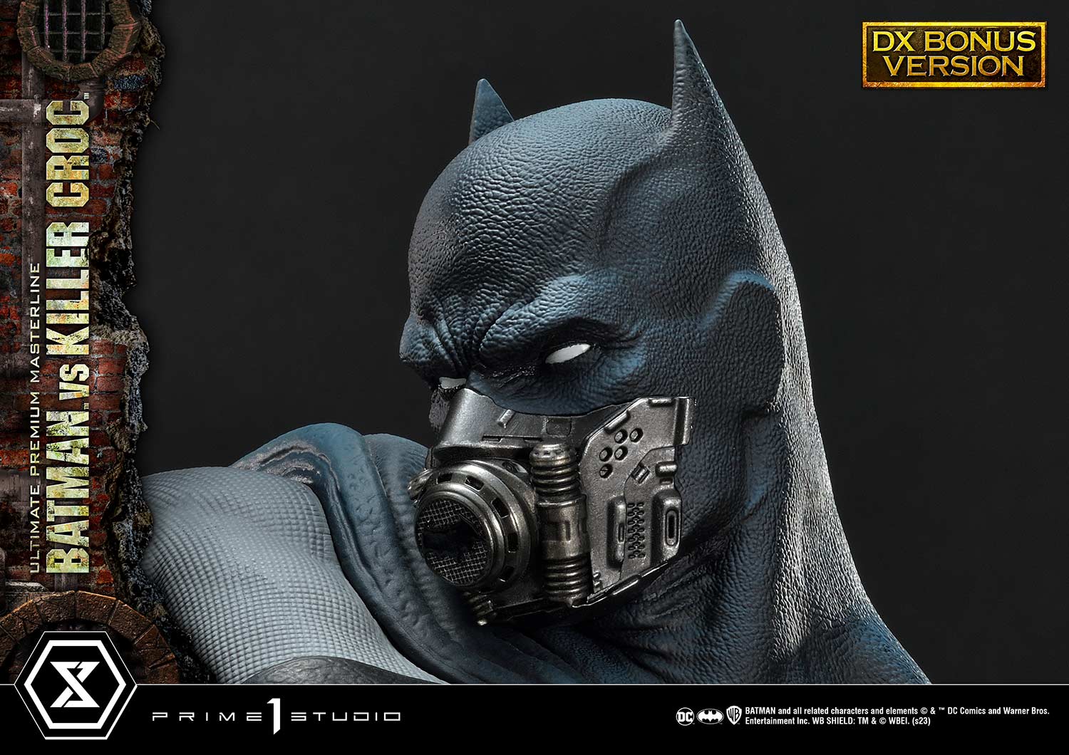 PRE-ORDER Prime1 Studio - Ultimate Premium Masterline - Batman (Comics) - Batman Versus Killer Croc: Deluxe Bonus Ver.