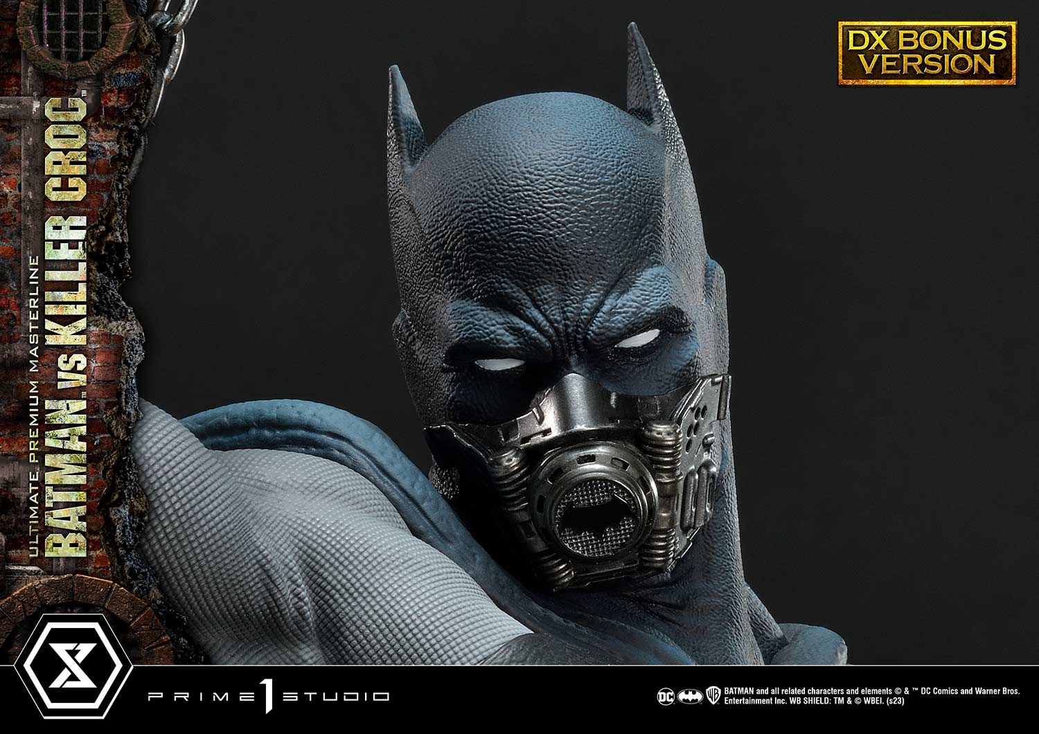 PRE-ORDER Prime1 Studio - Ultimate Premium Masterline - Batman (Comics) - Batman Versus Killer Croc: Deluxe Bonus Ver.