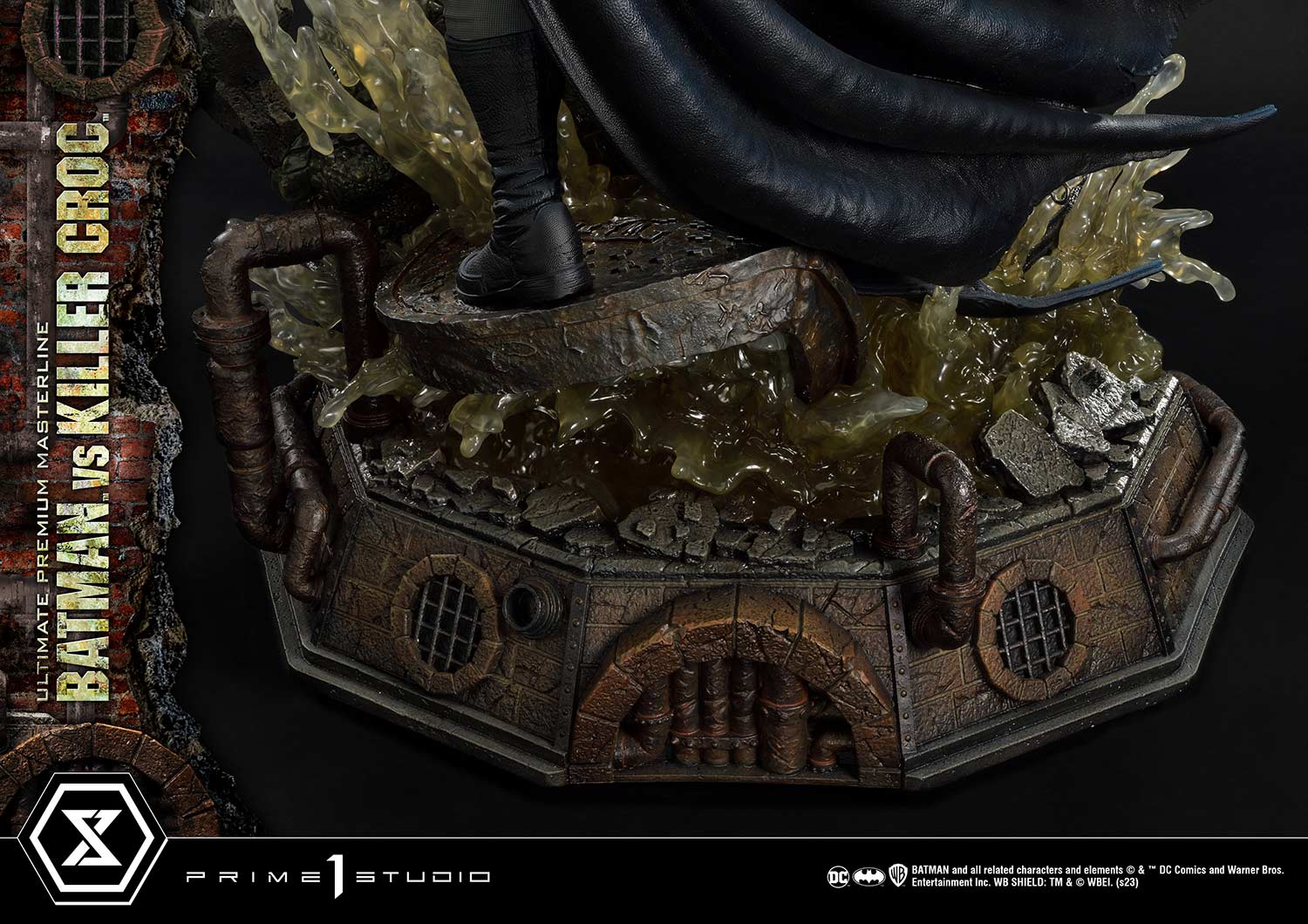 PRE-ORDER Prime1 Studio - Ultimate Premium Masterline - Batman (Comics) - Batman Versus Killer Croc: Deluxe Bonus Ver.