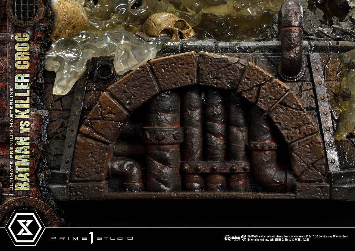 PRE-ORDER Prime1 Studio - Ultimate Premium Masterline - Batman (Comics) - Batman Versus Killer Croc: Deluxe Bonus Ver.