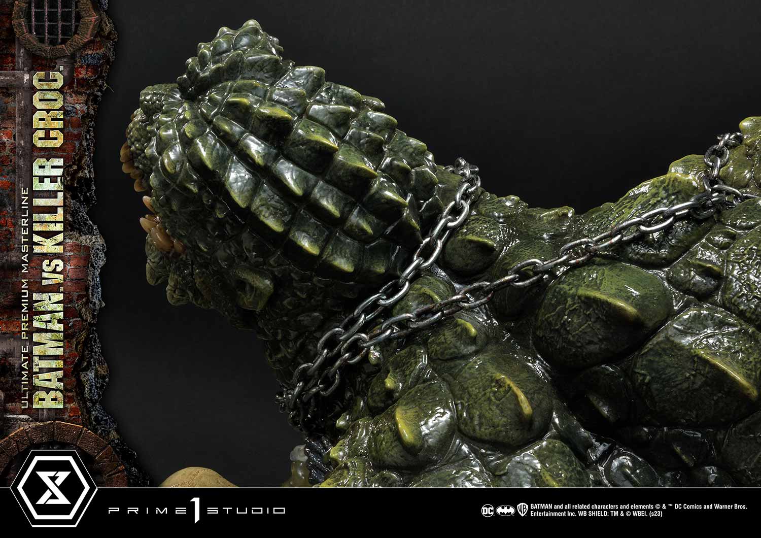 PRE-ORDER Prime1 Studio - Ultimate Premium Masterline - Batman (Comics) - Batman Versus Killer Croc