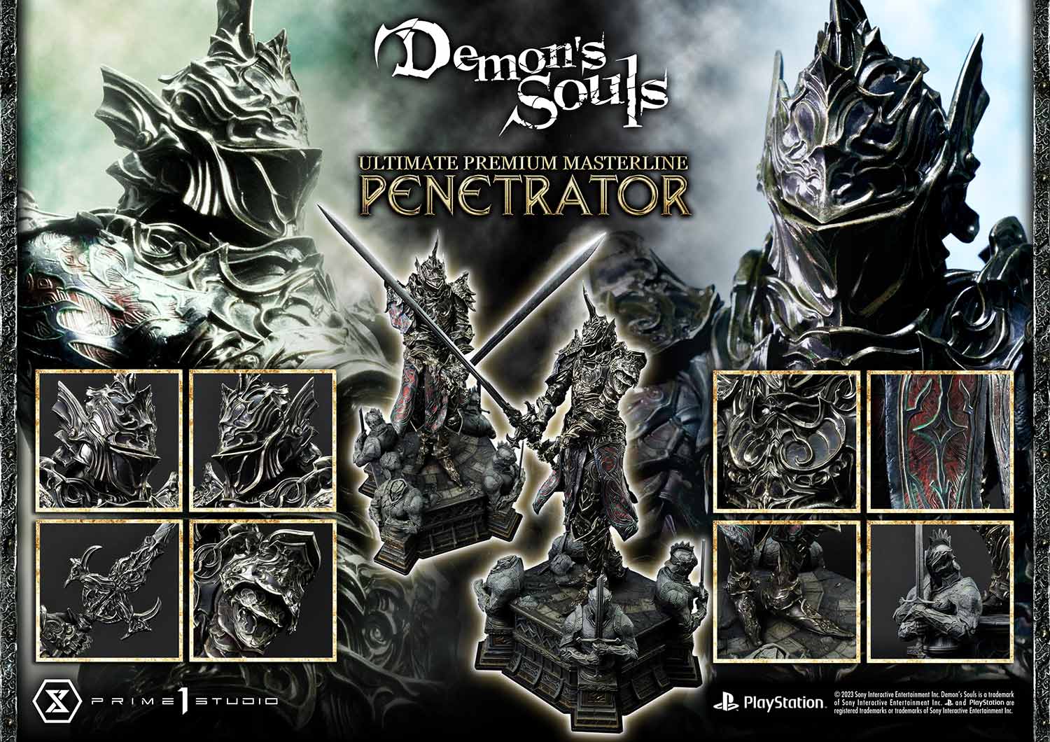 PRE-ORDER Prime 1 Studio - Ultimate Premium Master Line - Demon's Souls - Penetrator: Bonus Ver. 1/4