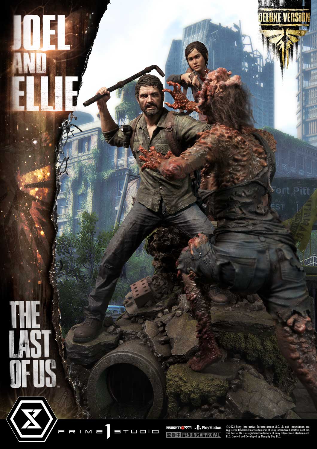 PRE-ORDER Prime1 Studio - Ultimate Premium Masterline - The Last of Us Part 1 - Joel & Ellie: Deluxe Ver.