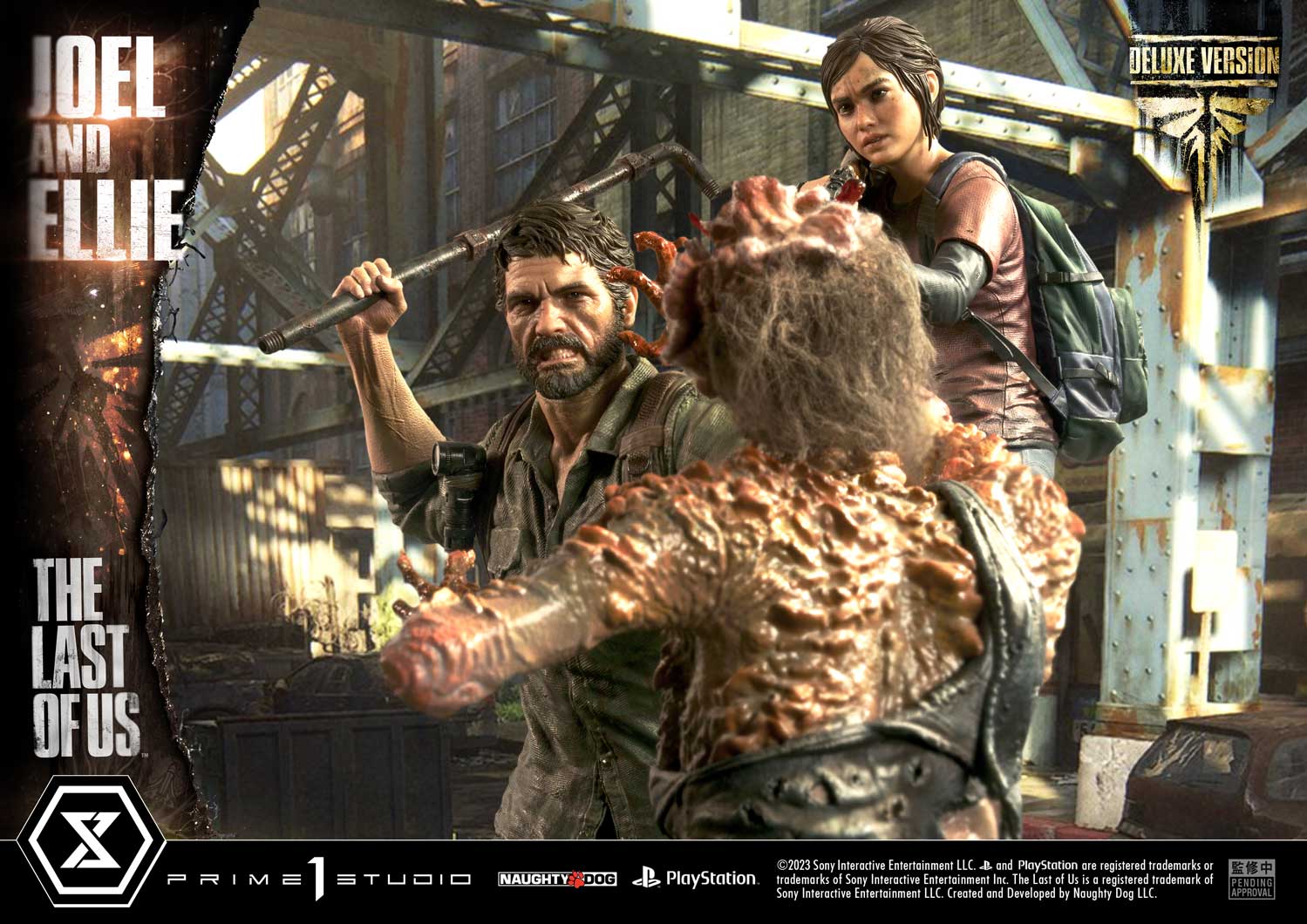 PRE-ORDER Prime1 Studio - Ultimate Premium Masterline - The Last of Us Part 1 - Joel & Ellie: Deluxe Ver.