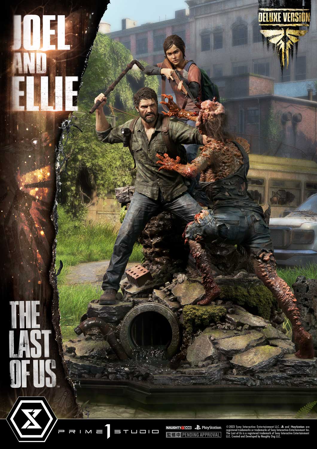 PRE-ORDER Prime1 Studio - Ultimate Premium Masterline - The Last of Us Part 1 - Joel & Ellie: Deluxe Ver.