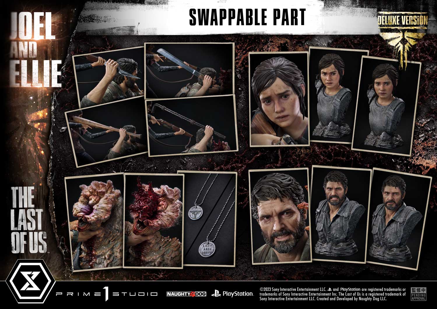 PRE-ORDER Prime1 Studio - Ultimate Premium Masterline - The Last of Us Part 1 - Joel & Ellie: Deluxe Ver.