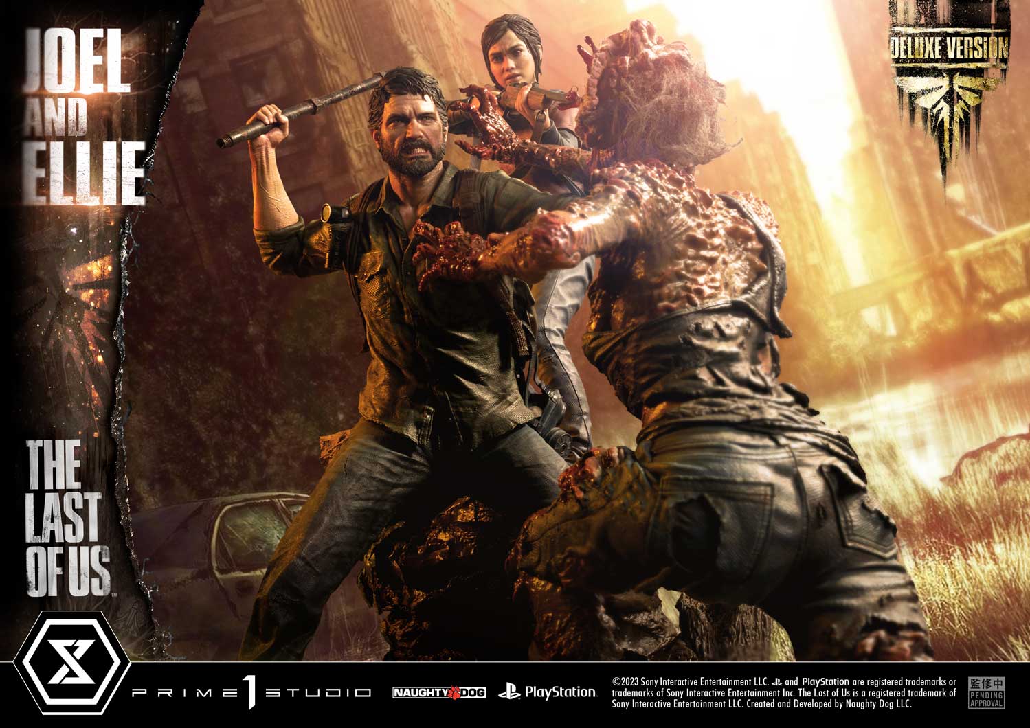 PRE-ORDER Prime1 Studio - Ultimate Premium Masterline - The Last of Us Part 1 - Joel & Ellie: Deluxe Ver.