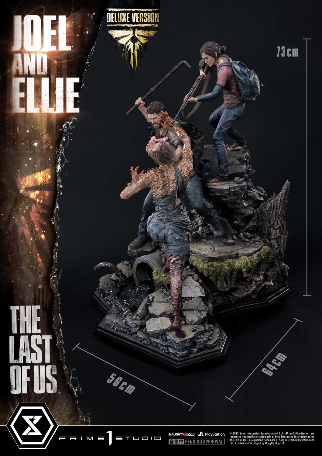 PRE-ORDER Prime1 Studio - Ultimate Premium Masterline - The Last of Us Part 1 - Joel & Ellie: Deluxe Ver.