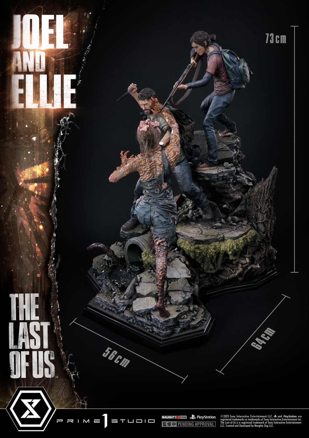 PRE-ORDER Prime1 Studio - Ultimate Premium Masterline - The Last of Us Part 1 - Joel & Ellie: Deluxe Ver.