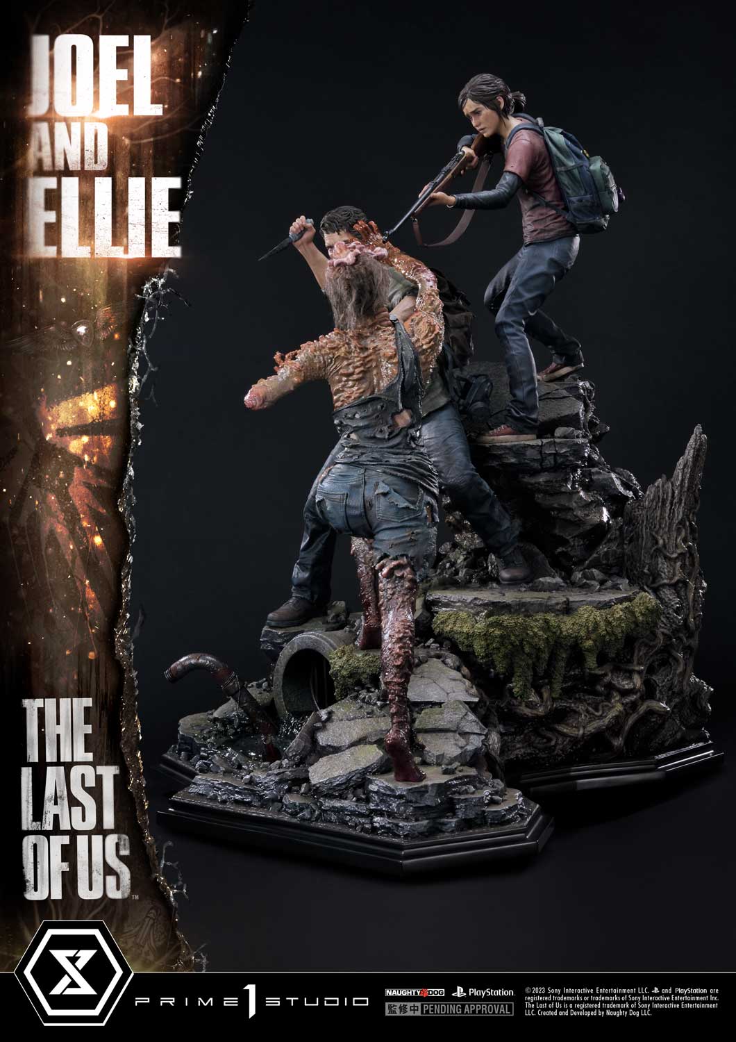 PRE-ORDER Prime1 Studio - Ultimate Premium Masterline - The Last of Us Part 1 - Joel & Ellie: Deluxe Ver.