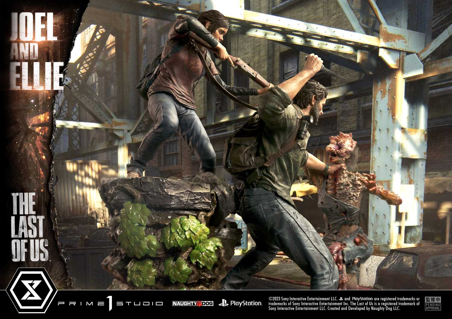 PRE-ORDER Prime1 Studio - Ultimate Premium Masterline - The Last of Us Part 1 - Joel & Ellie: Deluxe Ver.