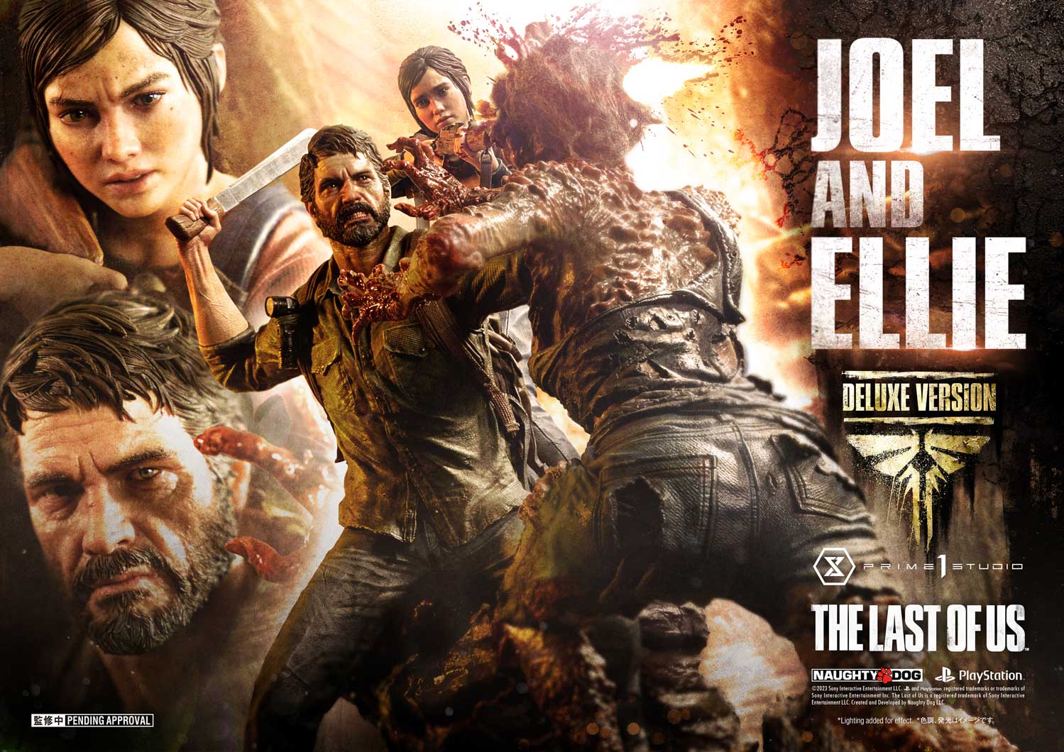 PRE-ORDER Prime1 Studio - Ultimate Premium Masterline - The Last of Us Part 1 - Joel & Ellie: Deluxe Ver.