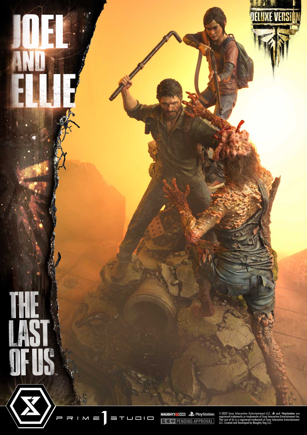 PRE-ORDER Prime1 Studio - Ultimate Premium Masterline - The Last of Us Part 1 - Joel & Ellie: Deluxe Ver.