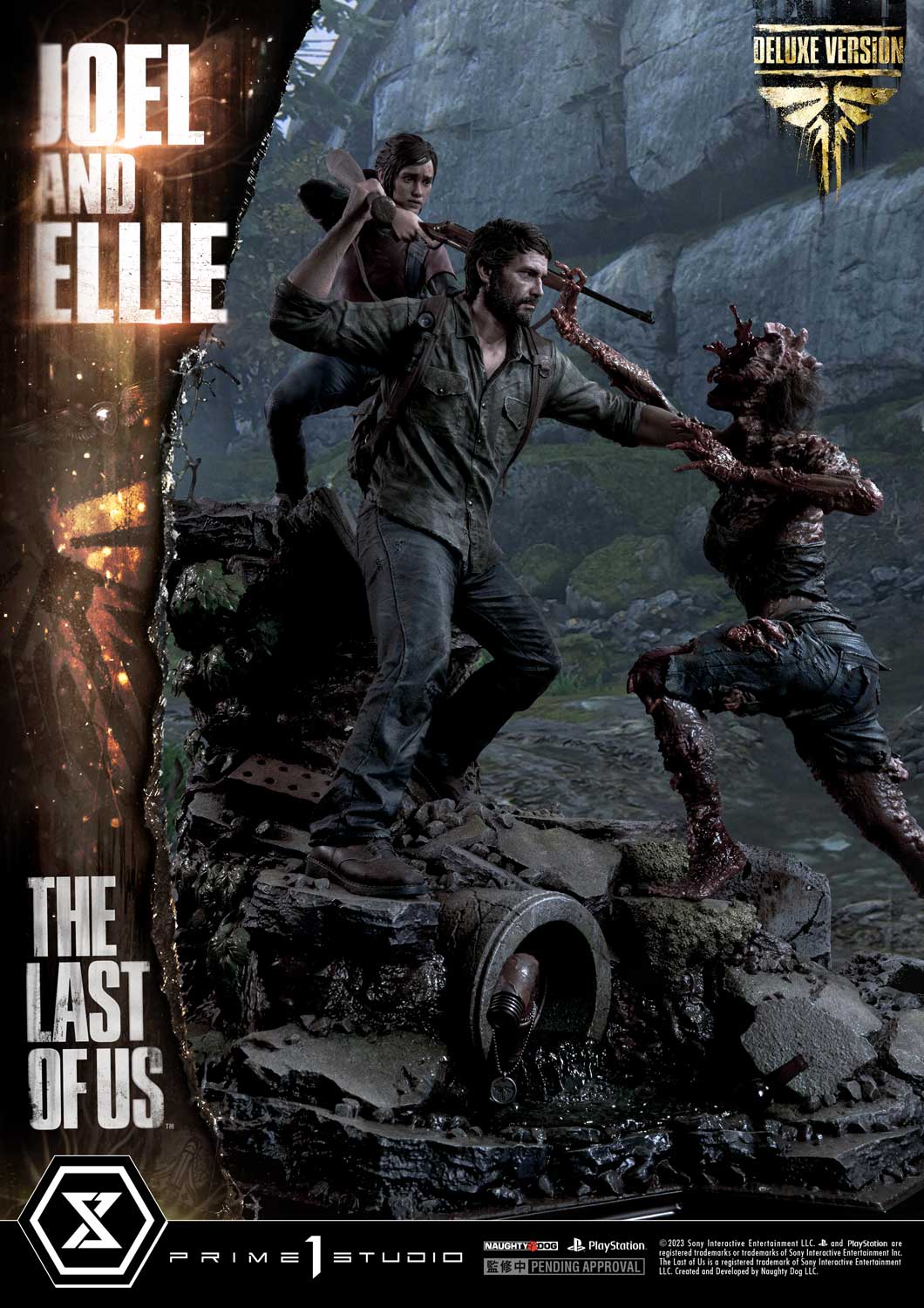 PRE-ORDER Prime1 Studio - Ultimate Premium Masterline - The Last of Us Part 1 - Joel & Ellie: Deluxe Ver.
