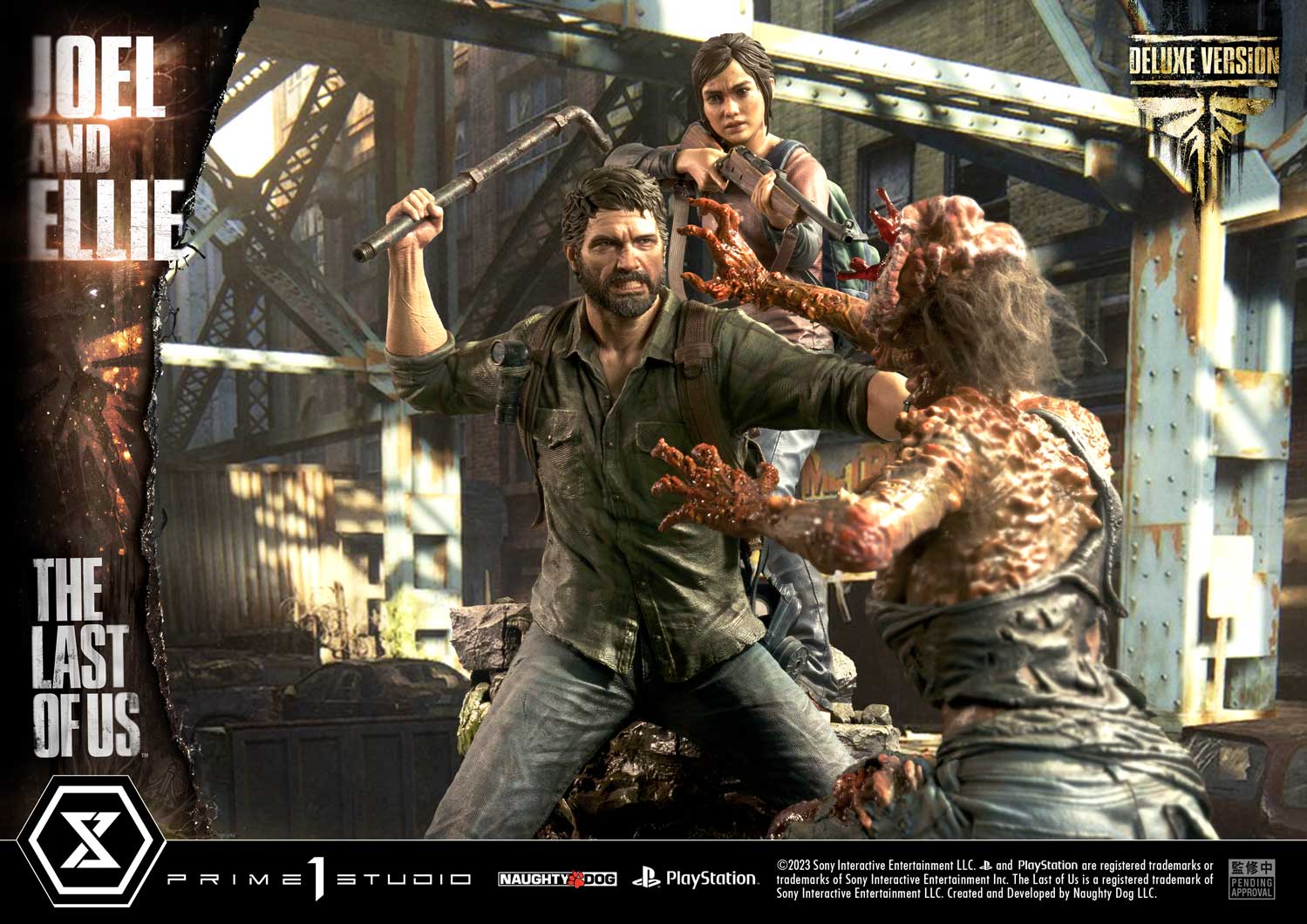 PRE-ORDER Prime1 Studio - Ultimate Premium Masterline - The Last of Us Part 1 - Joel & Ellie: Deluxe Ver.