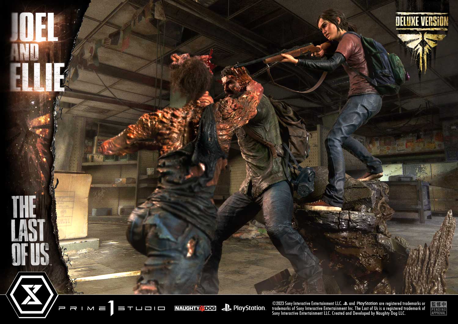PRE-ORDER Prime1 Studio - Ultimate Premium Masterline - The Last of Us Part 1 - Joel & Ellie: Deluxe Ver.
