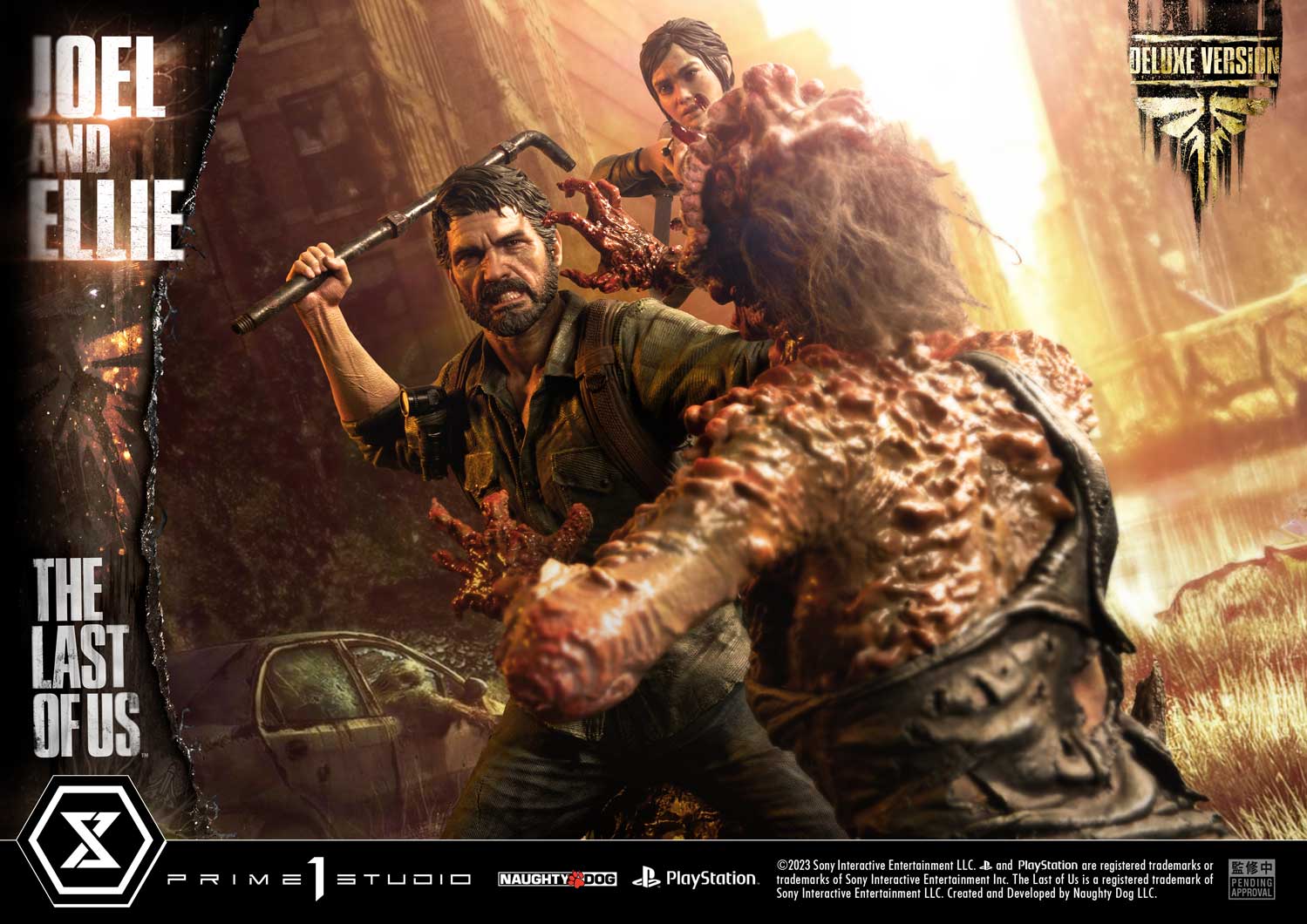 PRE-ORDER Prime1 Studio - Ultimate Premium Masterline - The Last of Us Part 1 - Joel & Ellie: Deluxe Ver.