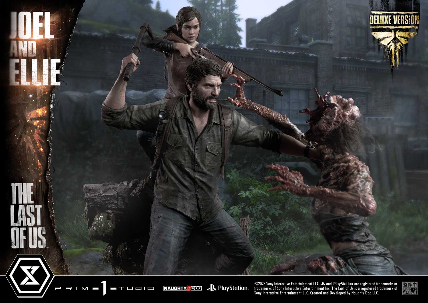 PRE-ORDER Prime1 Studio - Ultimate Premium Masterline - The Last of Us Part 1 - Joel & Ellie: Deluxe Ver.