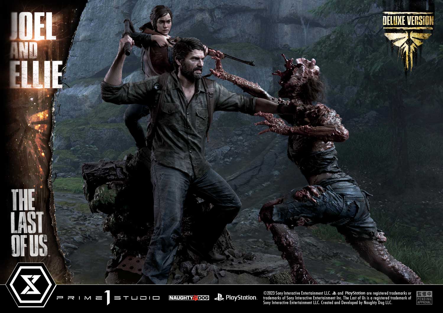 PRE-ORDER Prime1 Studio - Ultimate Premium Masterline - The Last of Us Part 1 - Joel & Ellie: Deluxe Ver.