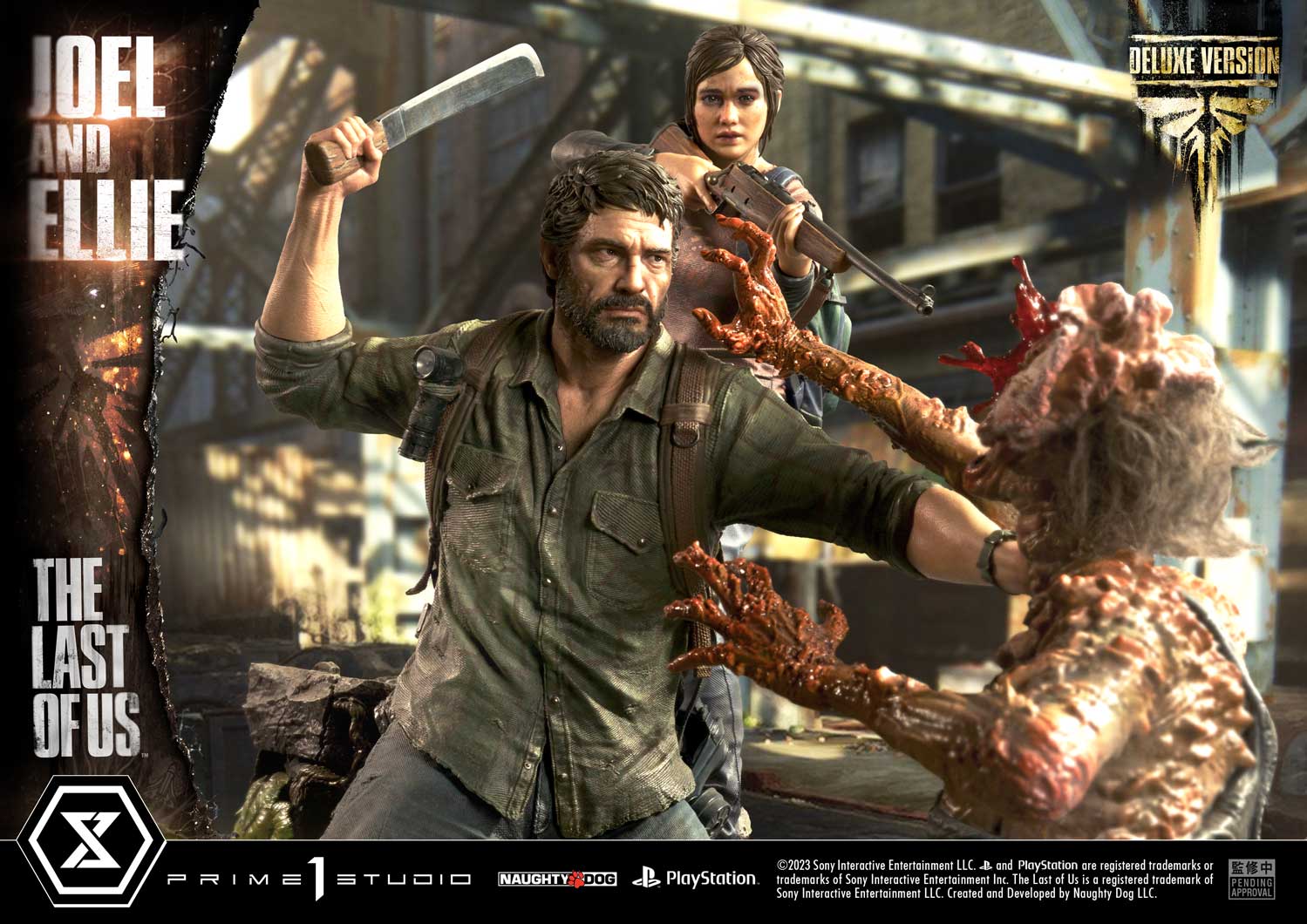 PRE-ORDER Prime1 Studio - Ultimate Premium Masterline - The Last of Us Part 1 - Joel & Ellie: Deluxe Ver.