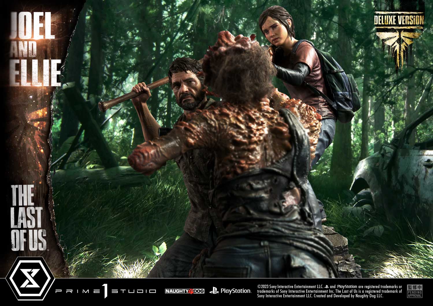 PRE-ORDER Prime1 Studio - Ultimate Premium Masterline - The Last of Us Part 1 - Joel & Ellie: Deluxe Ver.