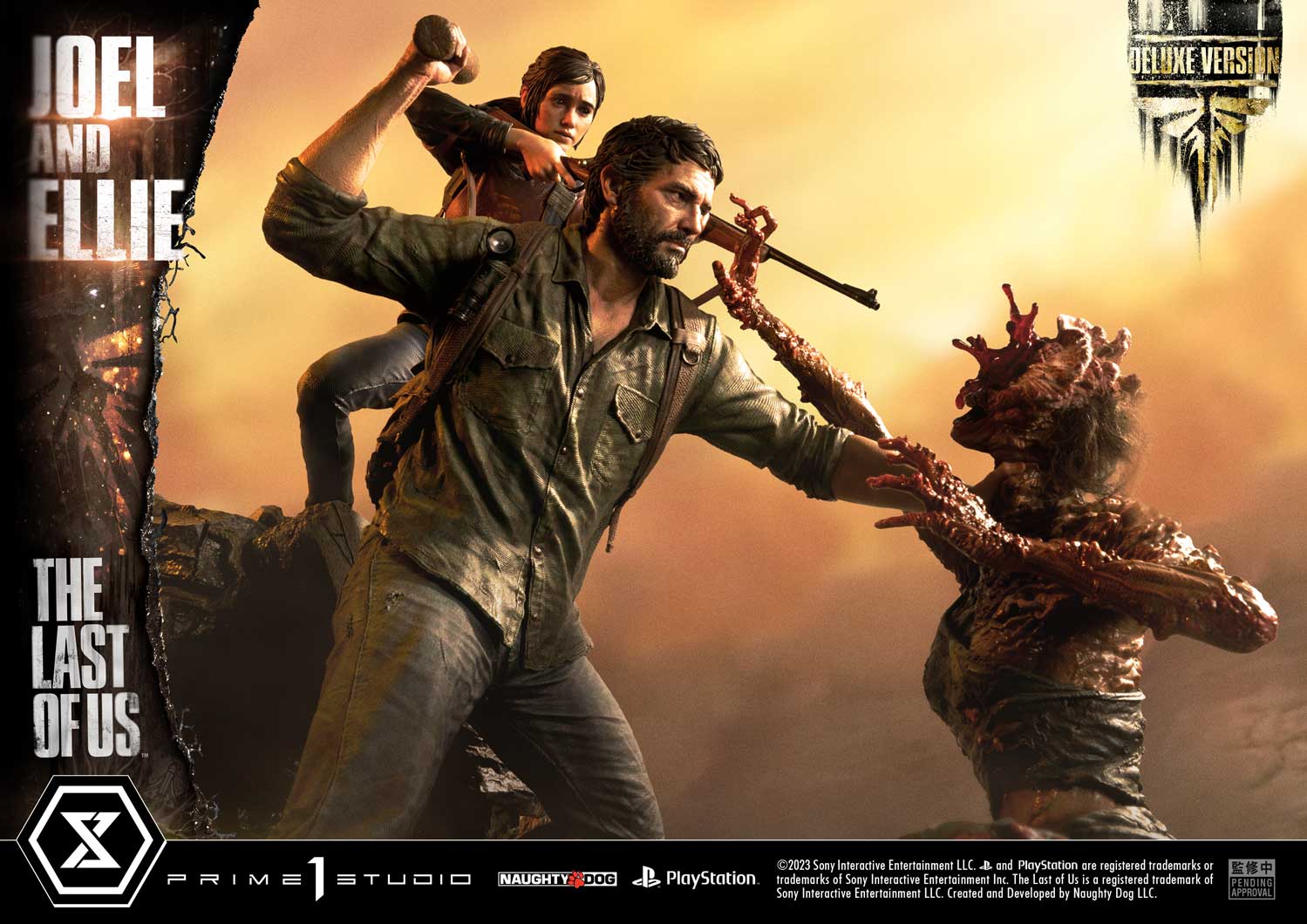 PRE-ORDER Prime1 Studio - Ultimate Premium Masterline - The Last of Us Part 1 - Joel & Ellie: Deluxe Ver.