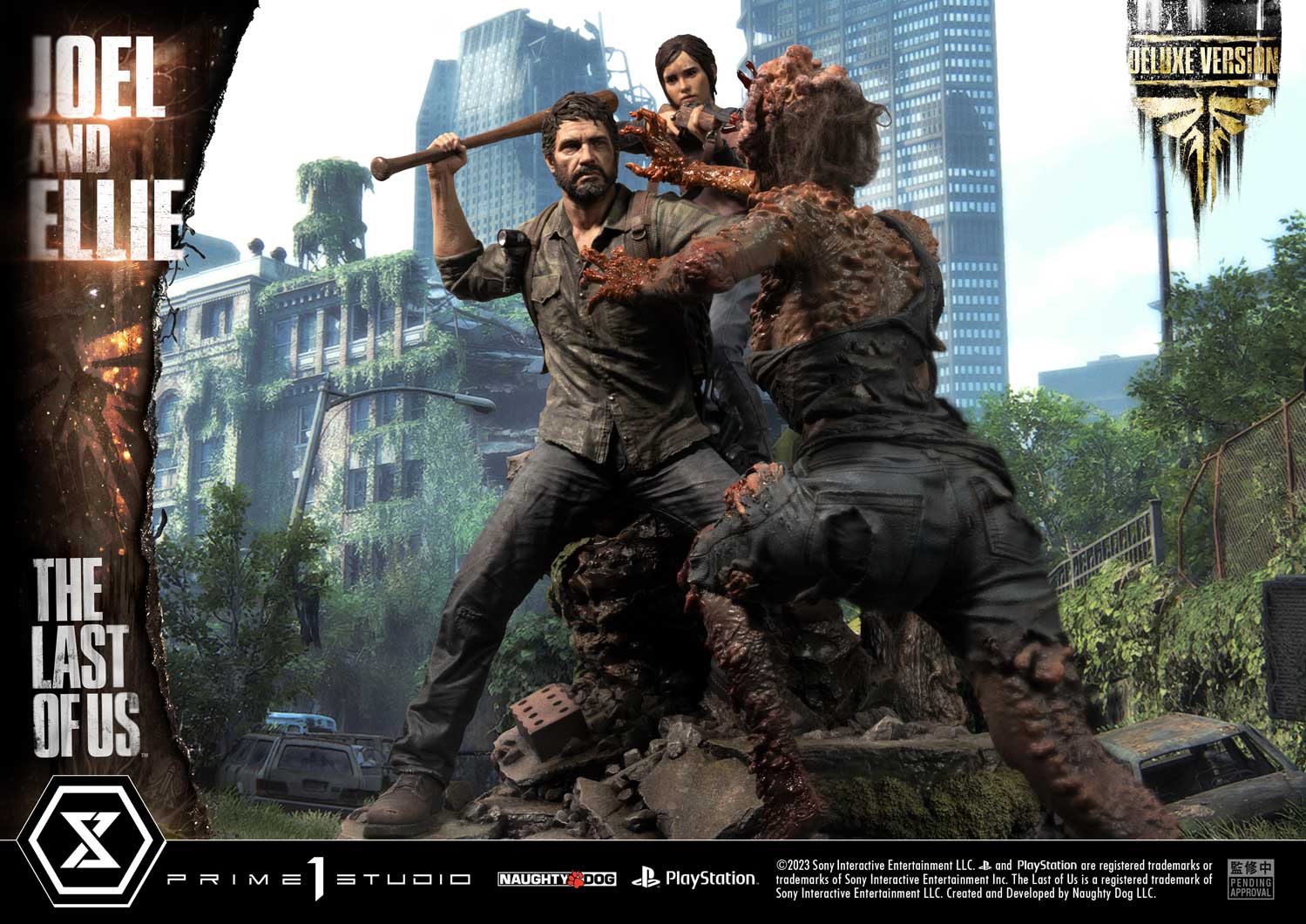 PRE-ORDER Prime1 Studio - Ultimate Premium Masterline - The Last of Us Part 1 - Joel & Ellie: Deluxe Ver.