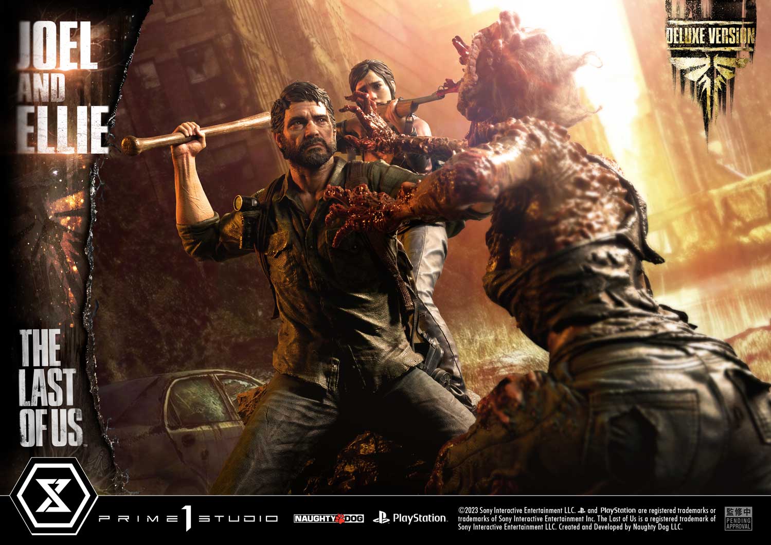 PRE-ORDER Prime1 Studio - Ultimate Premium Masterline - The Last of Us Part 1 - Joel & Ellie: Deluxe Ver.