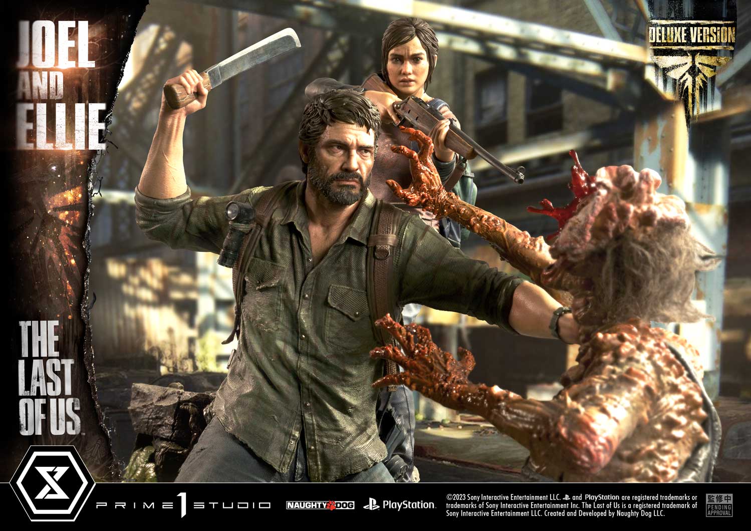 PRE-ORDER Prime1 Studio - Ultimate Premium Masterline - The Last of Us Part 1 - Joel & Ellie: Deluxe Ver.
