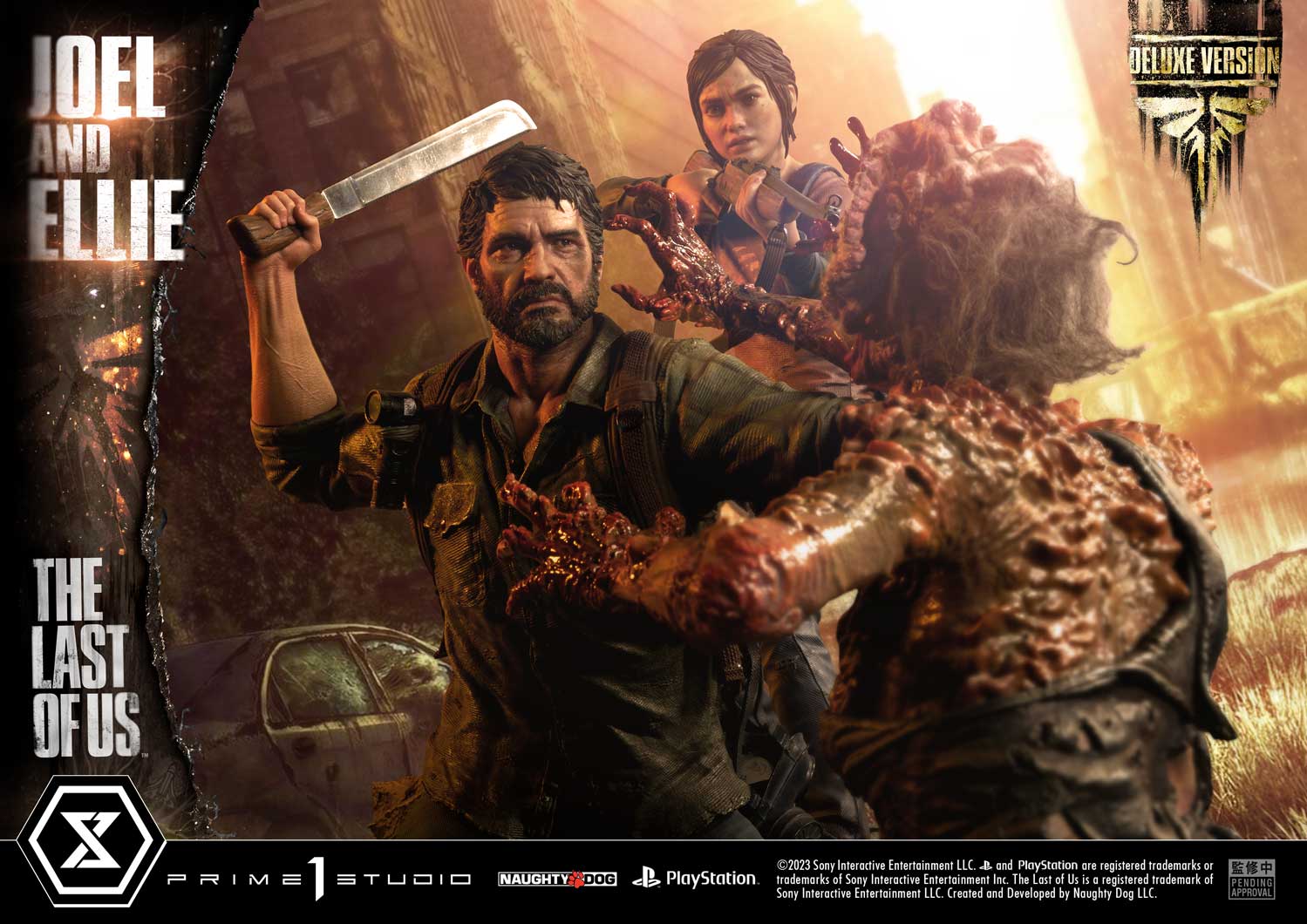 PRE-ORDER Prime1 Studio - Ultimate Premium Masterline - The Last of Us Part 1 - Joel & Ellie: Deluxe Ver.