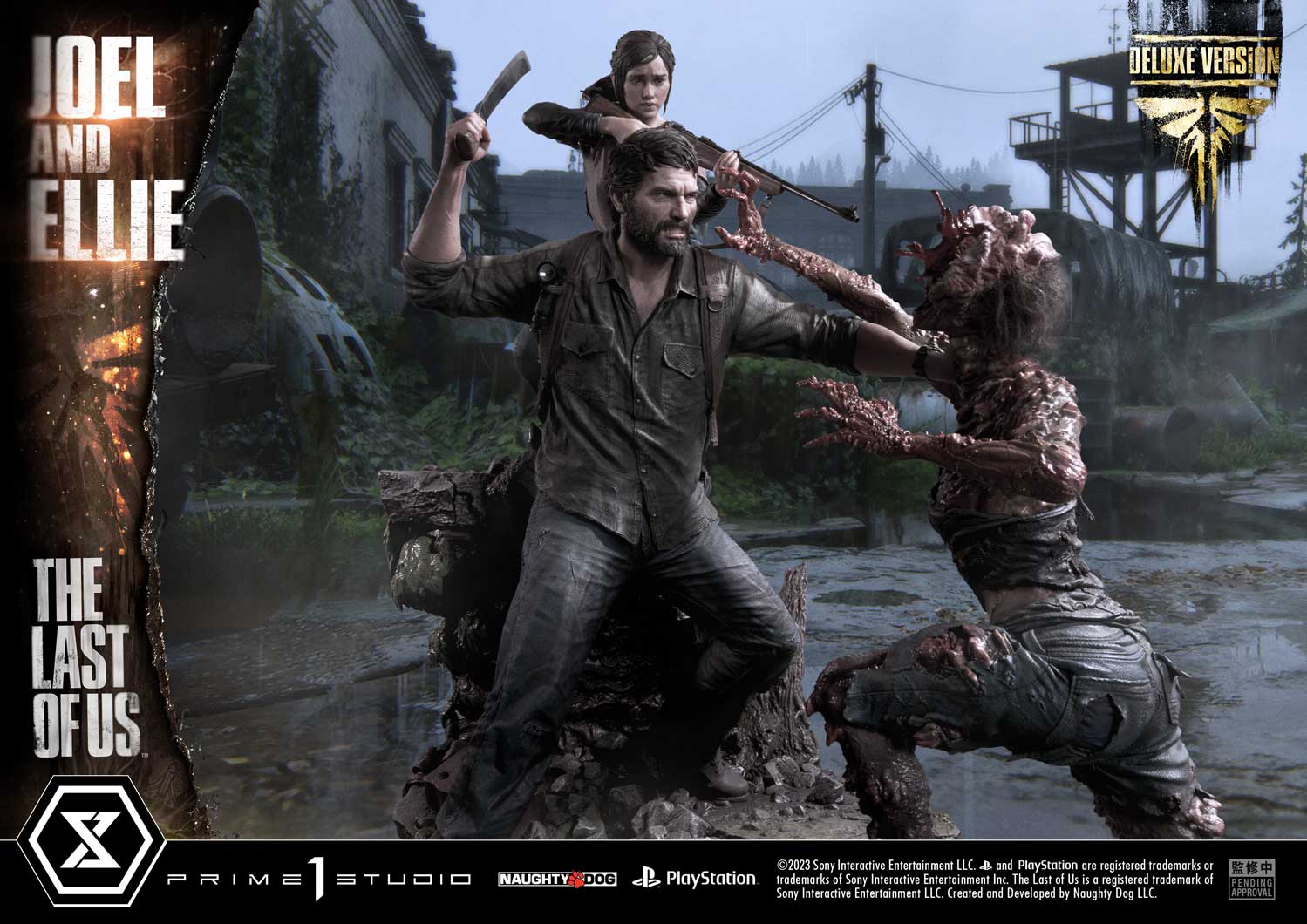 PRE-ORDER Prime1 Studio - Ultimate Premium Masterline - The Last of Us Part 1 - Joel & Ellie: Deluxe Ver.
