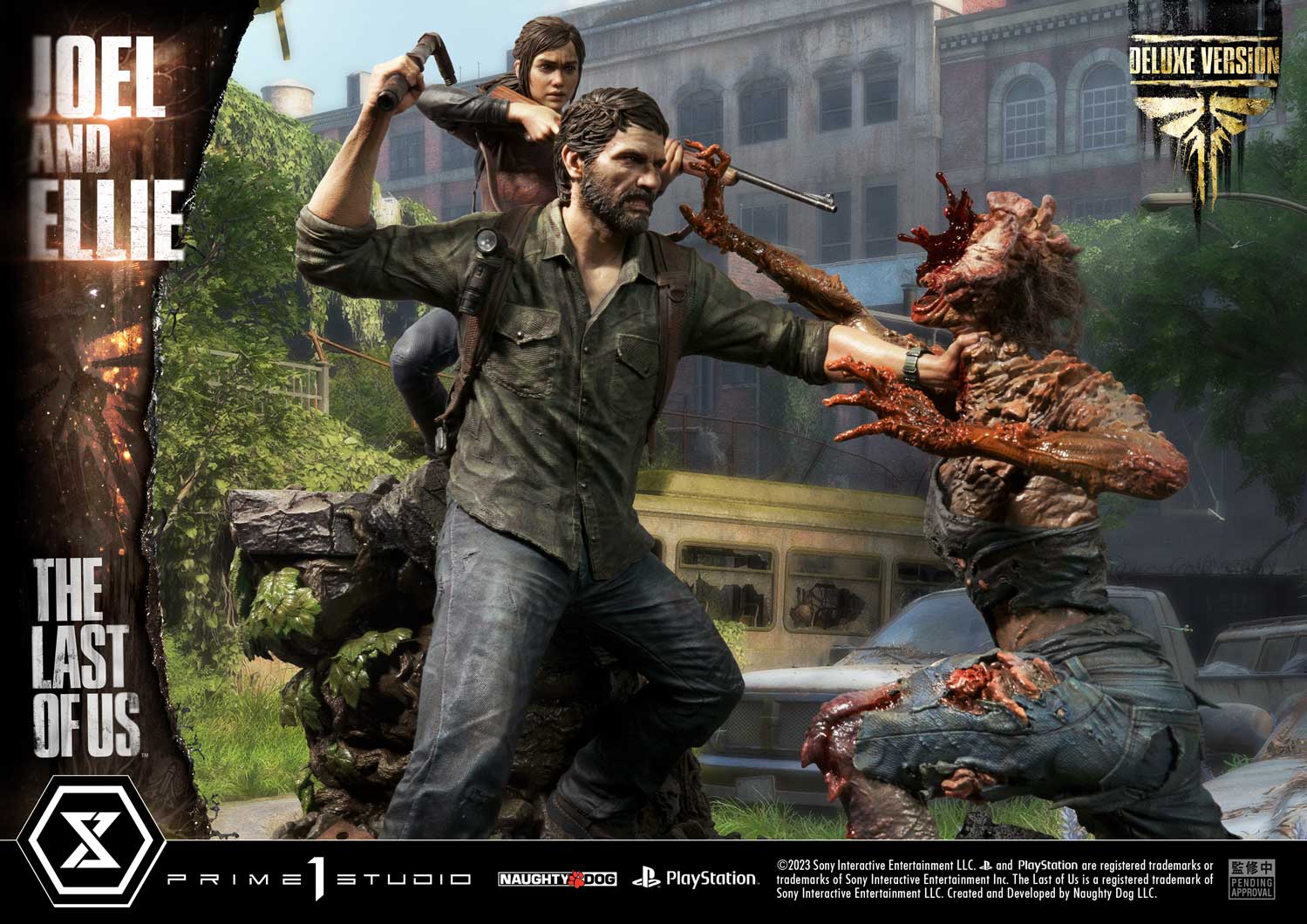 PRE-ORDER Prime1 Studio - Ultimate Premium Masterline - The Last of Us Part 1 - Joel & Ellie: Deluxe Ver.