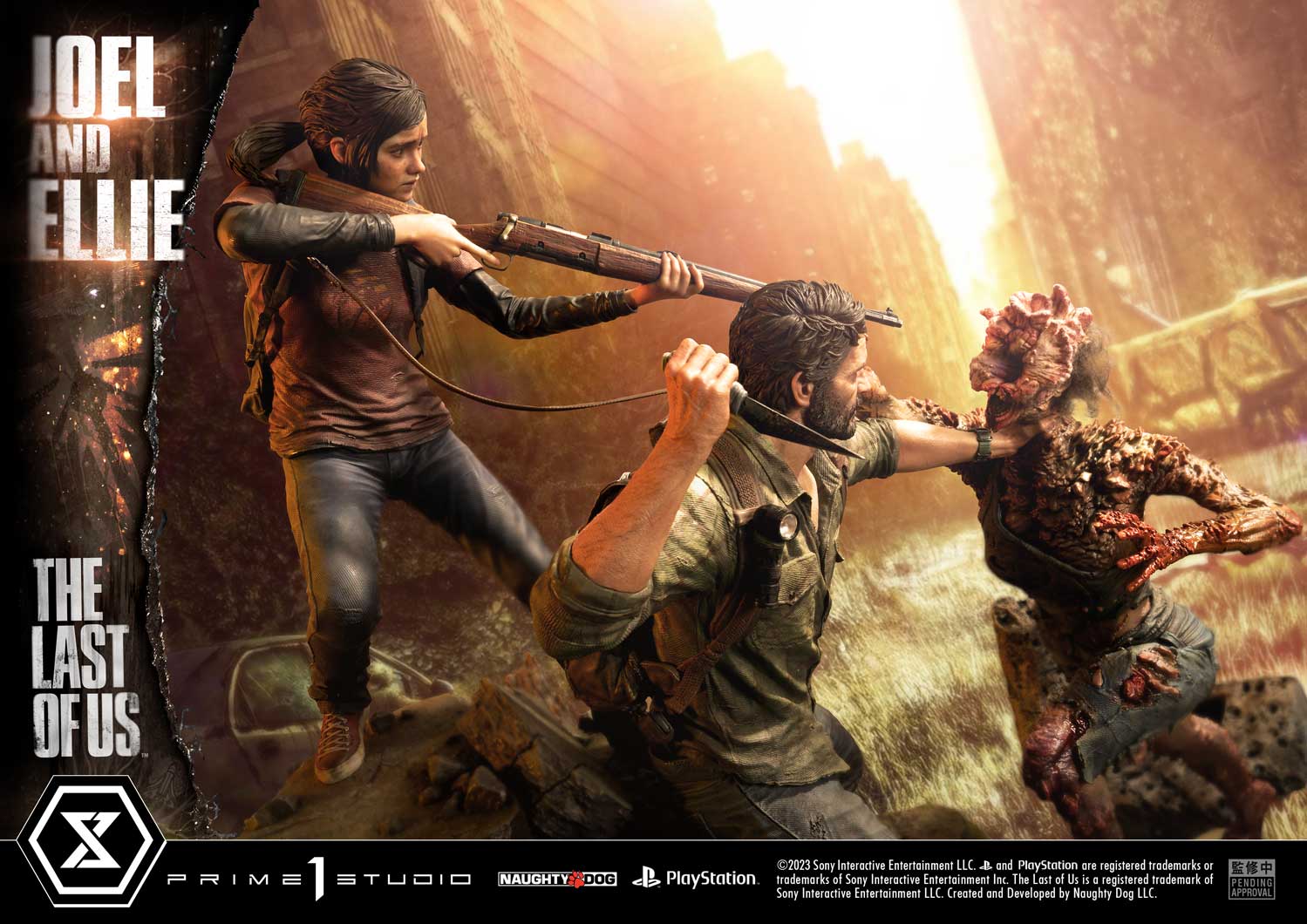 PRE-ORDER Prime1 Studio - Ultimate Premium Masterline - The Last of Us Part 1 - Joel & Ellie: Deluxe Ver.