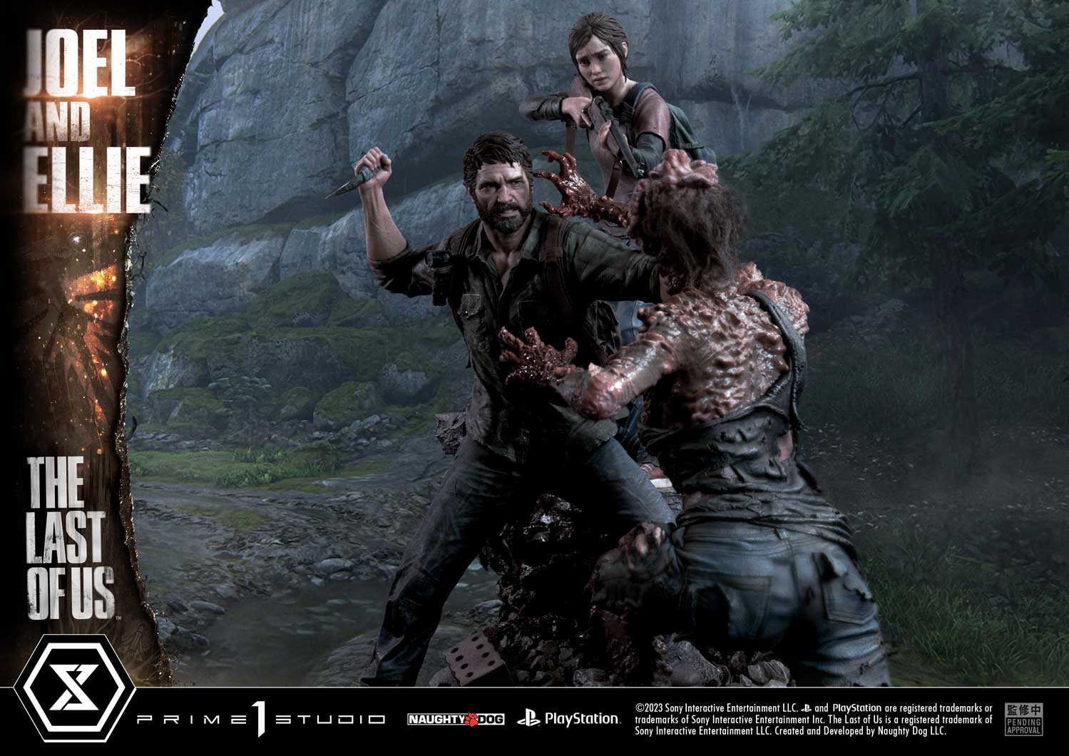 PRE-ORDER Prime1 Studio - Ultimate Premium Masterline - The Last of Us Part 1 - Joel & Ellie: Deluxe Ver.