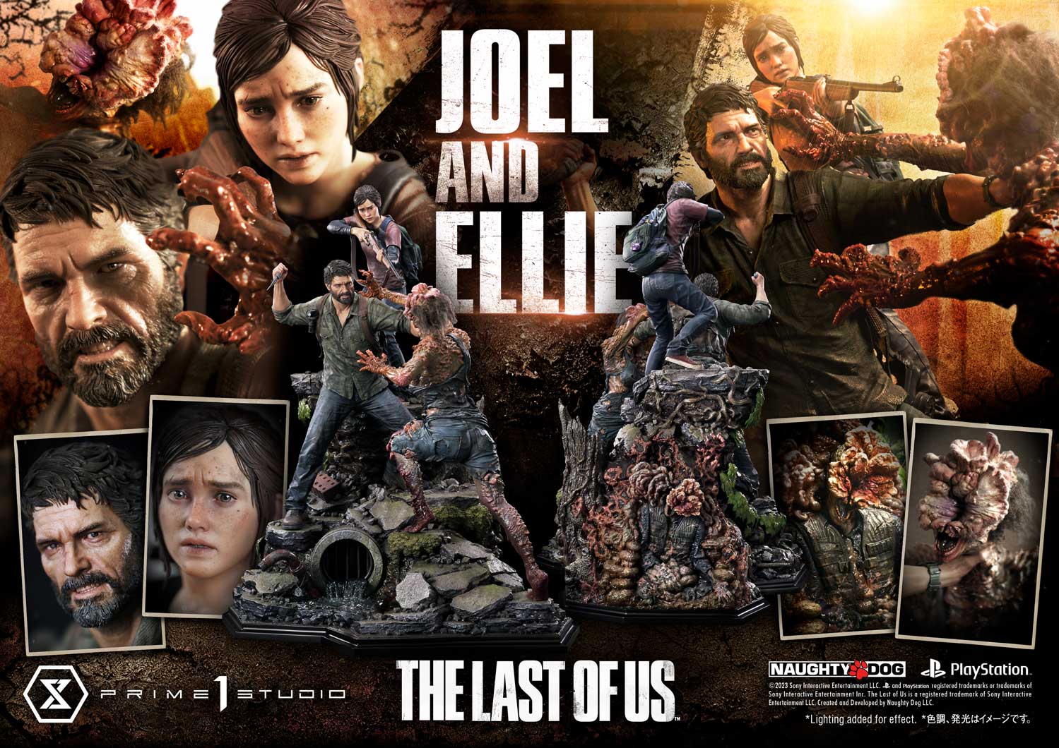 PRE-ORDER Prime1 Studio - Ultimate Premium Masterline - The Last of Us Part 1 - Joel & Ellie